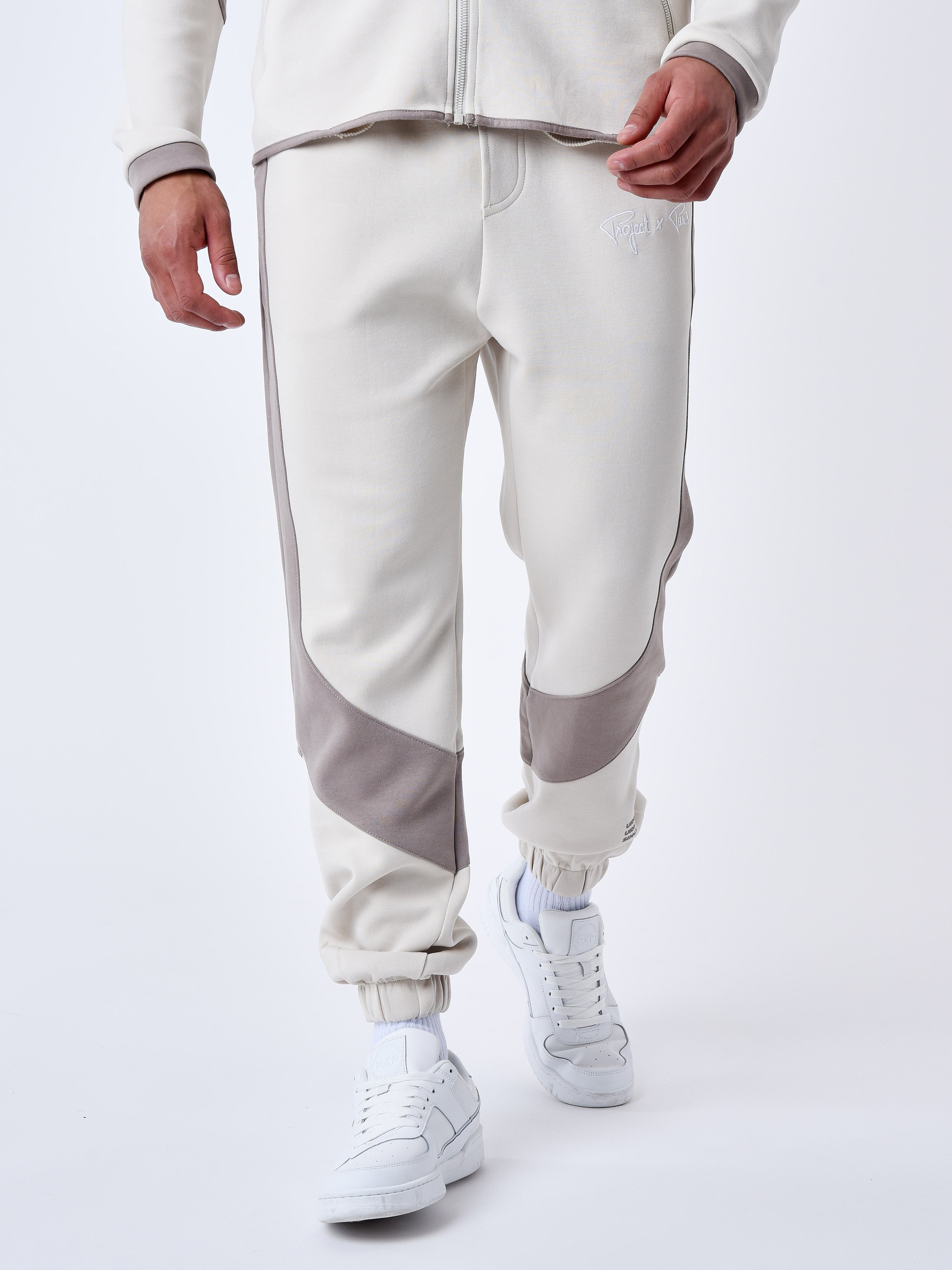 Two Tone Jogger Bottoms-3