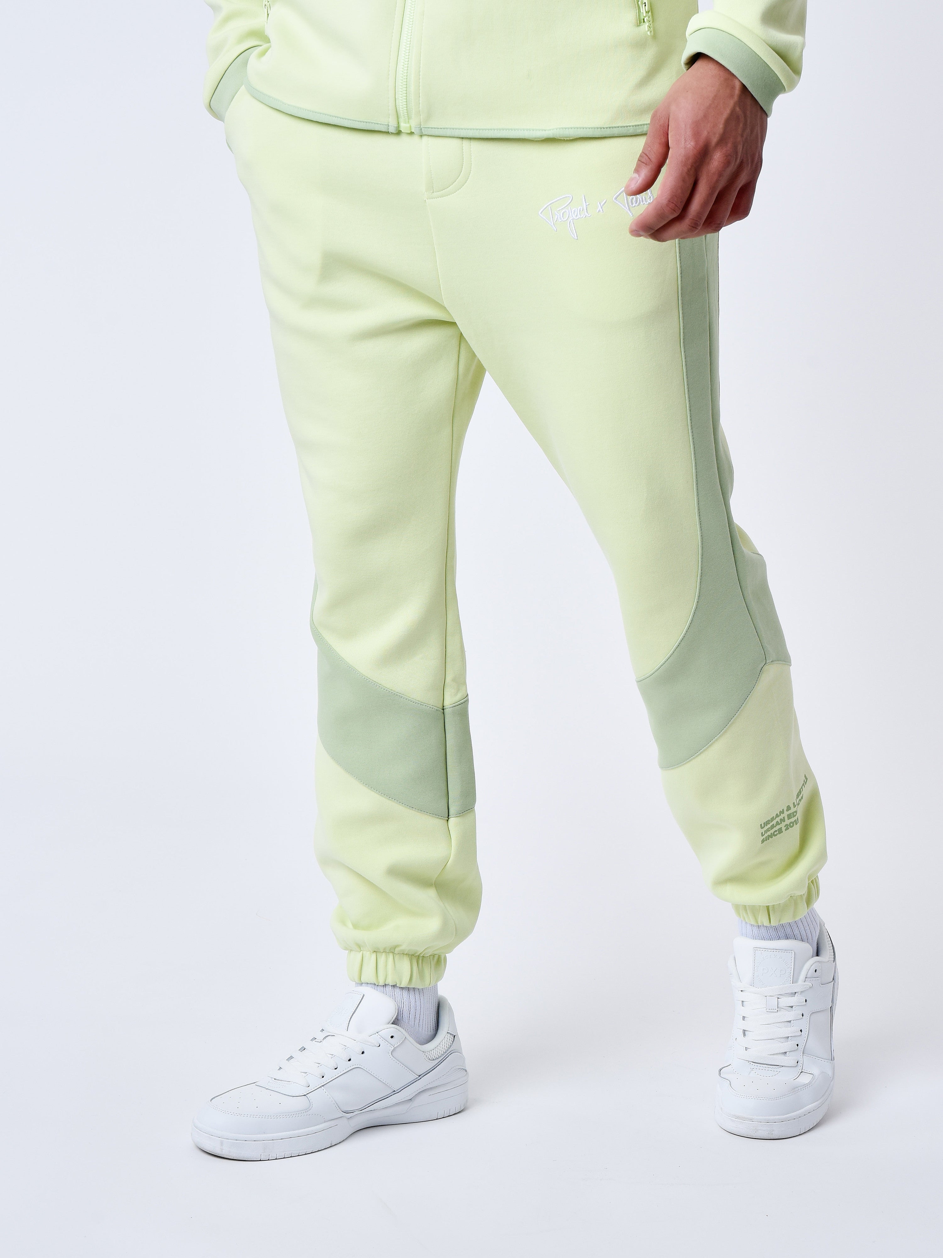 Two tone jogger bottoms-2