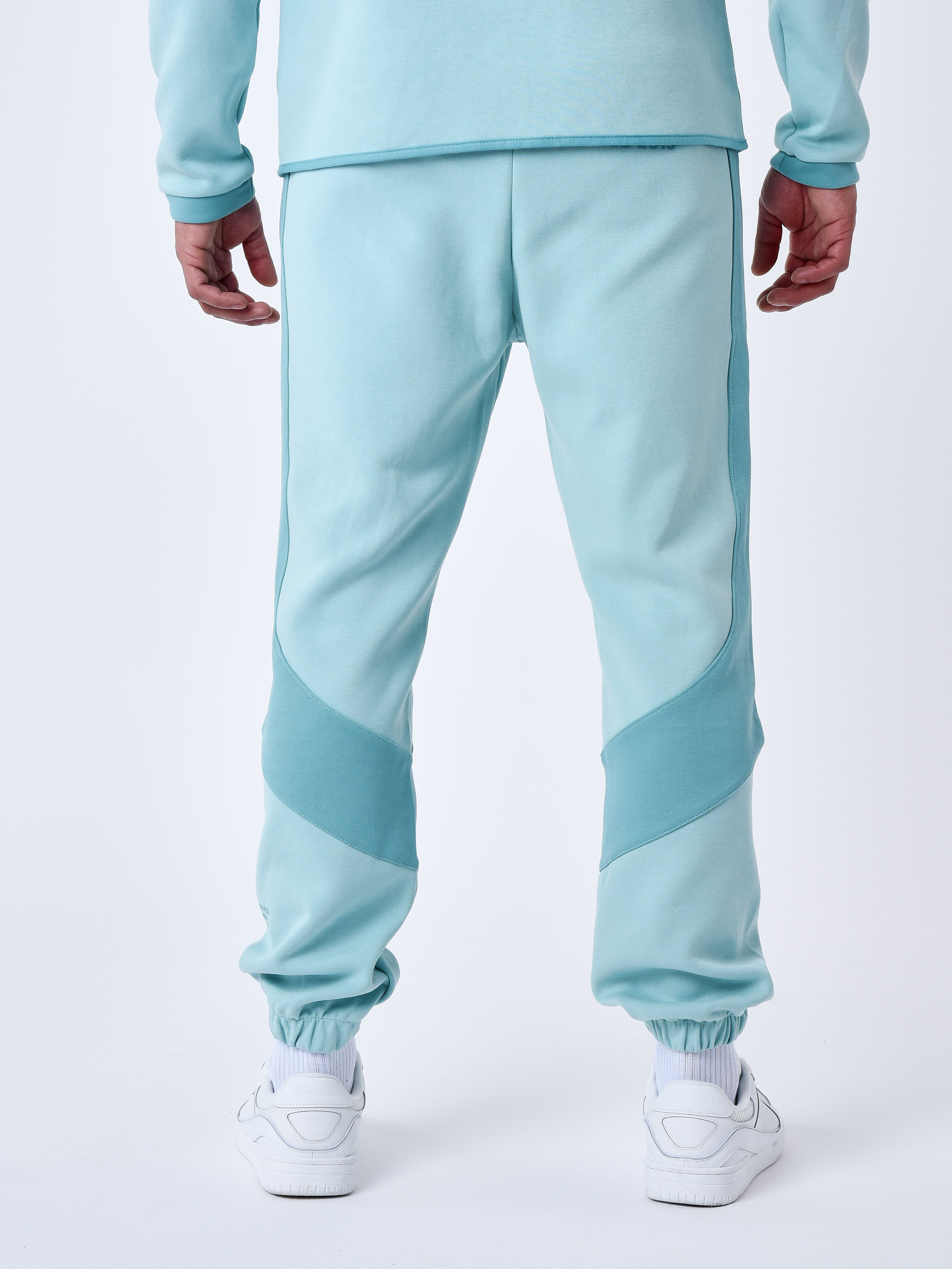 Two tone jogger bottoms-6