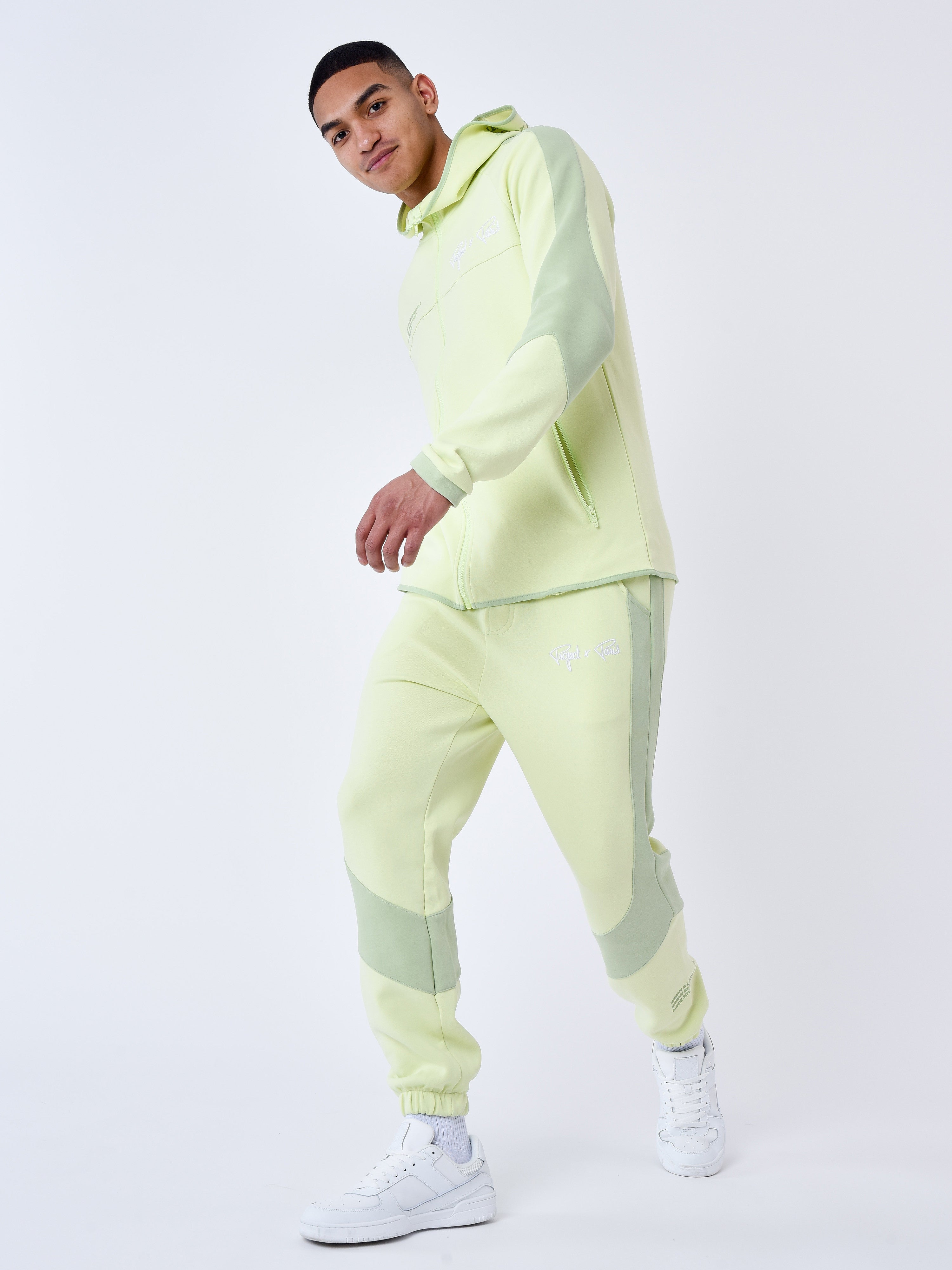 Two tone jogger bottoms-1