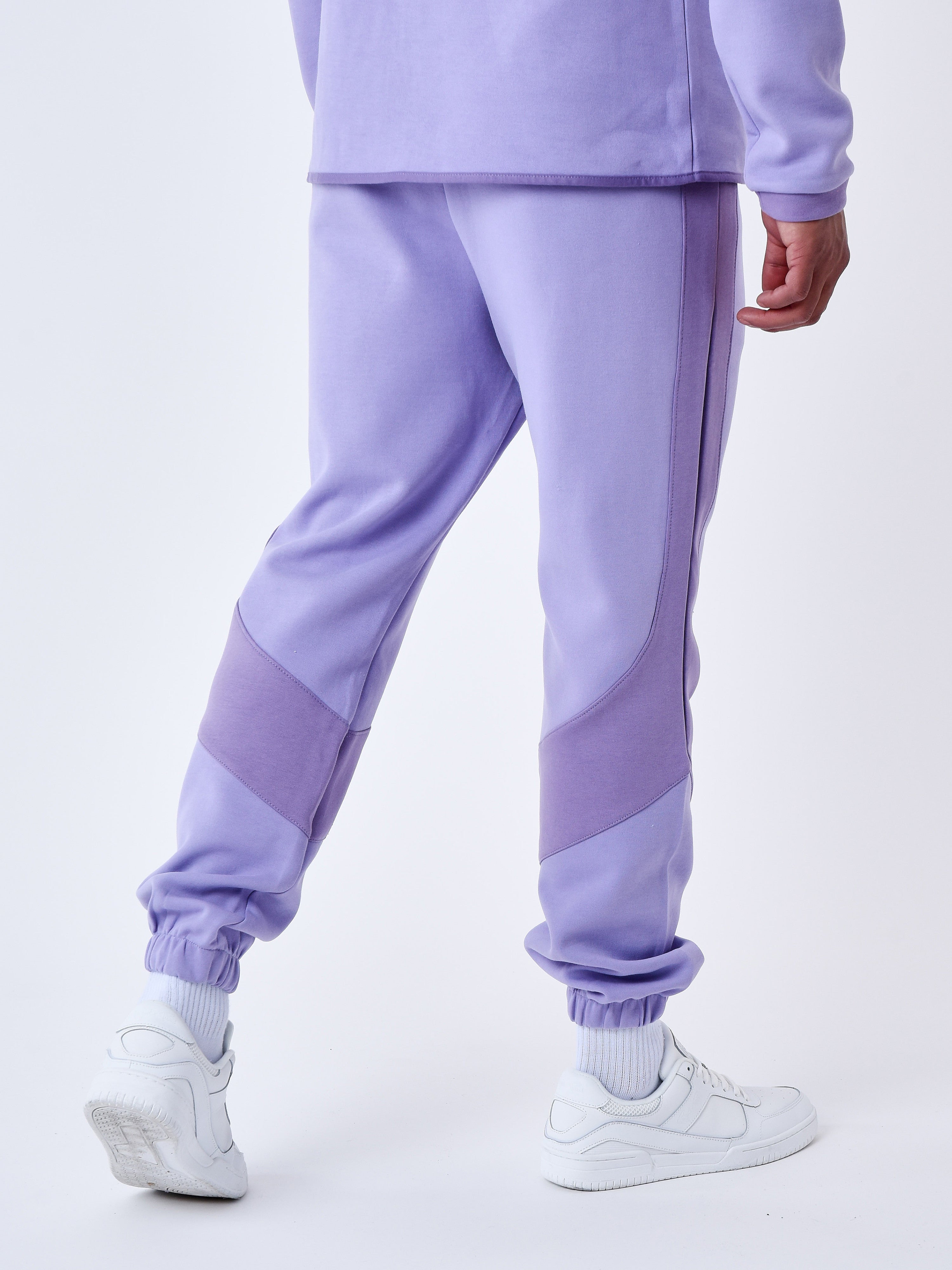 Two tone jogger bottoms-5