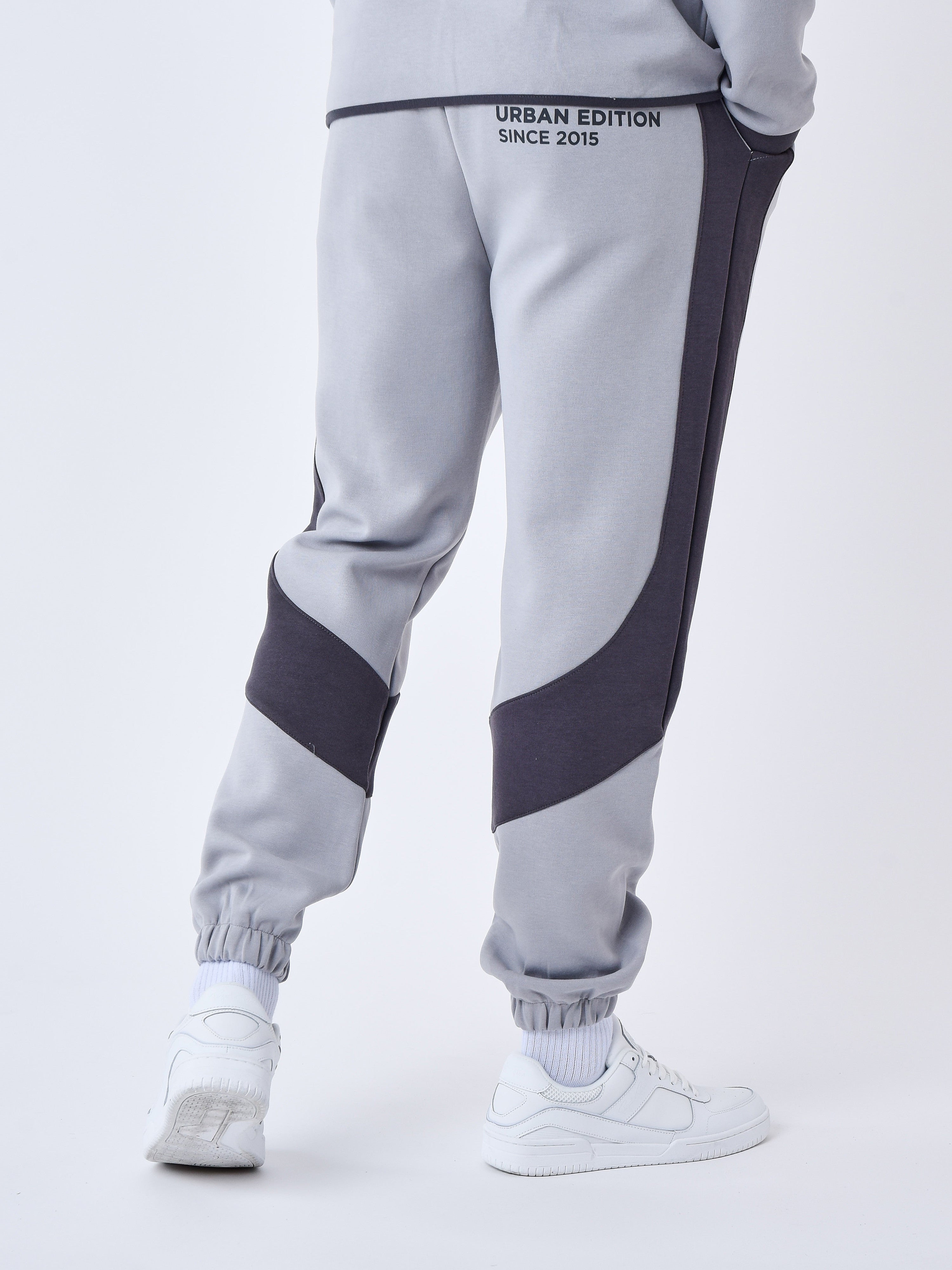 Two tone jogger bottoms-5