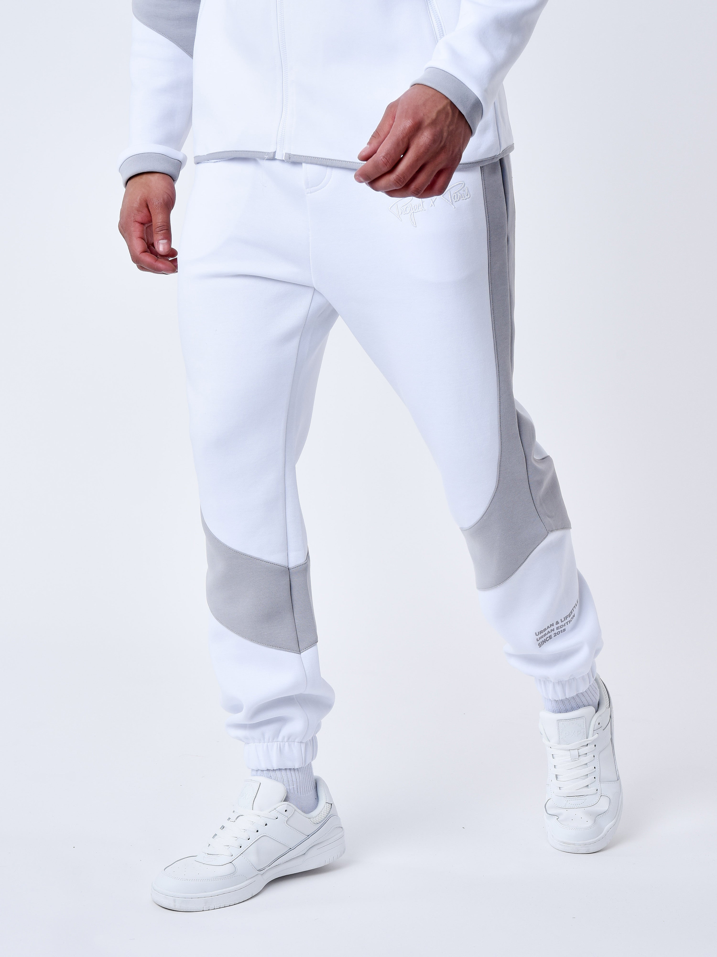 Two tone jogger bottoms-2