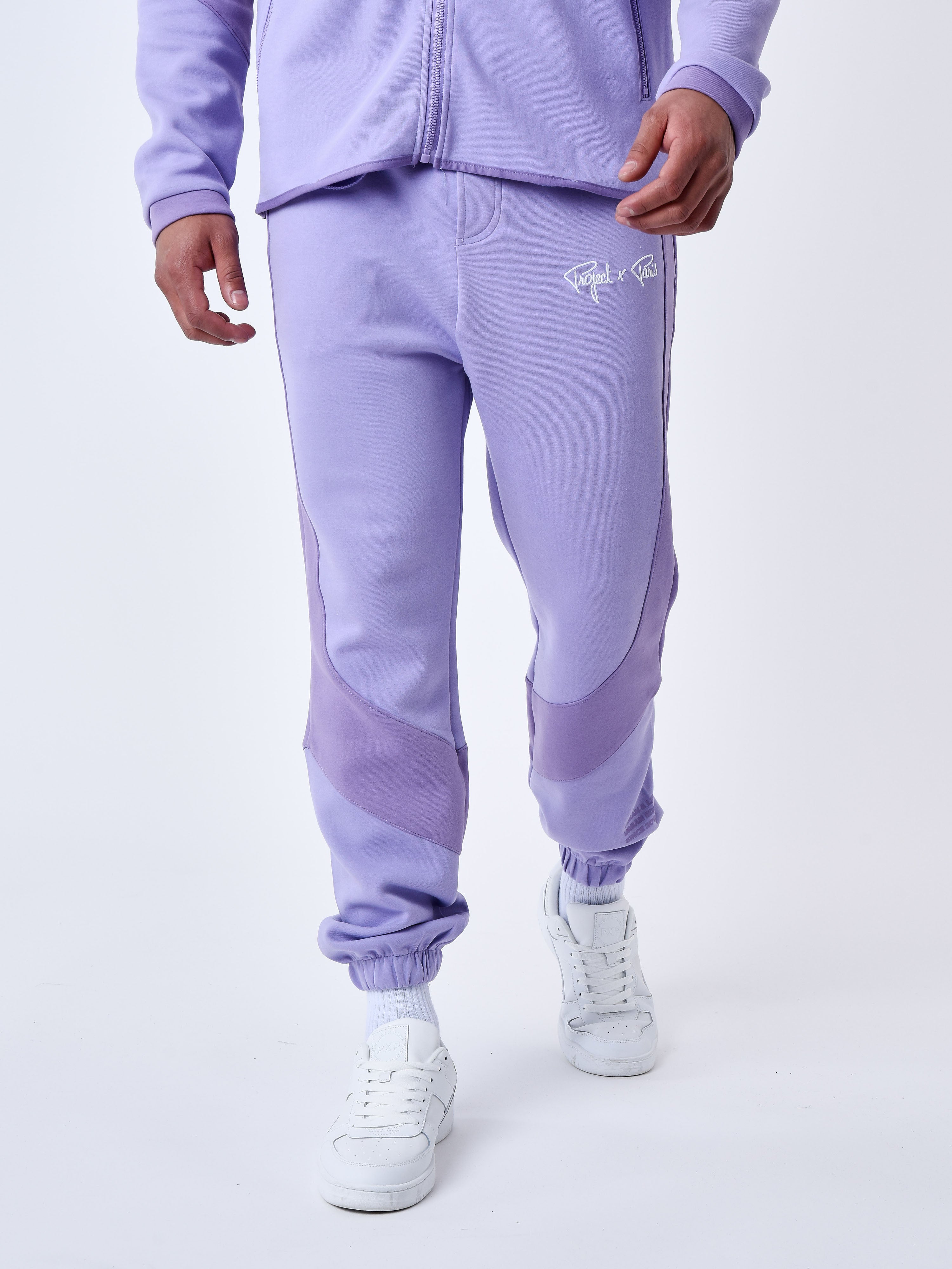 Two tone jogger bottoms-2
