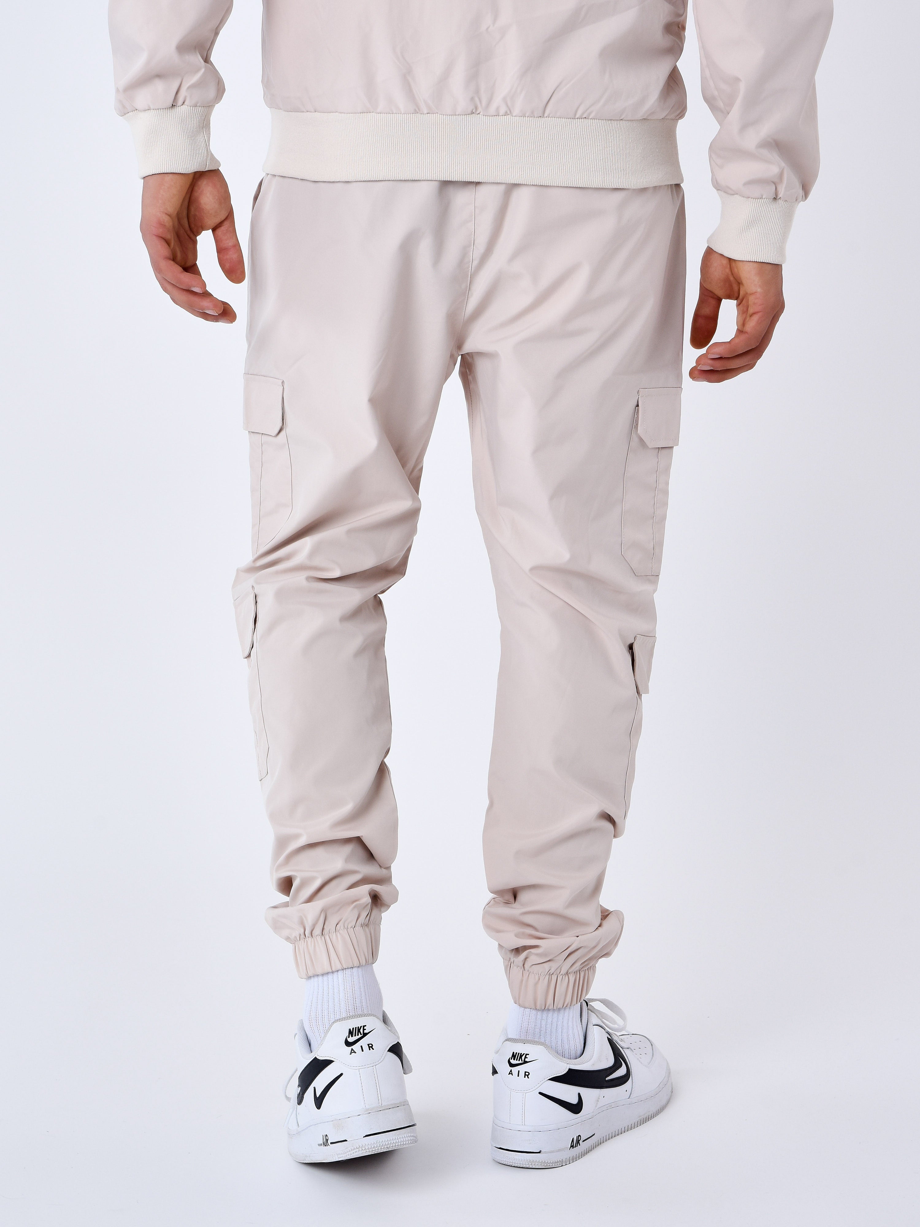 Cargo pants with panel-5