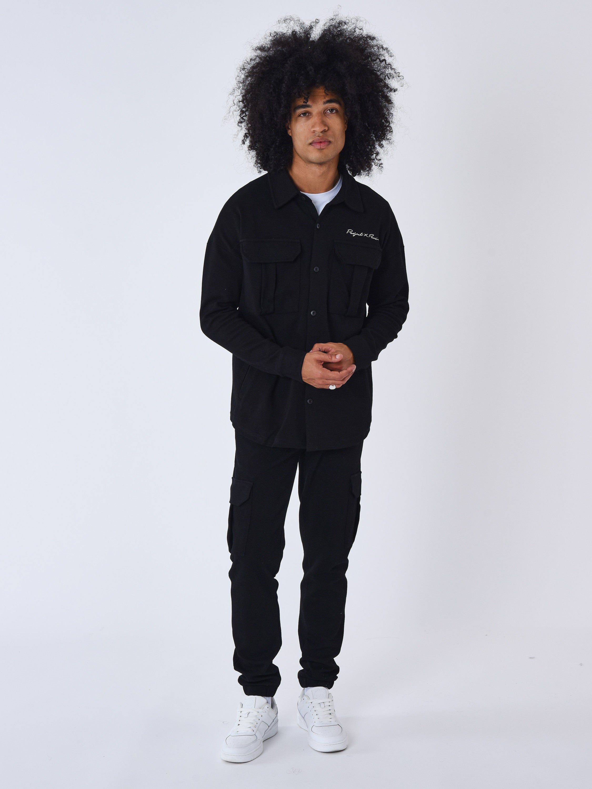 Textured cargo pockets-1