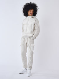 Pantaloni da jogging con inserti bicolore