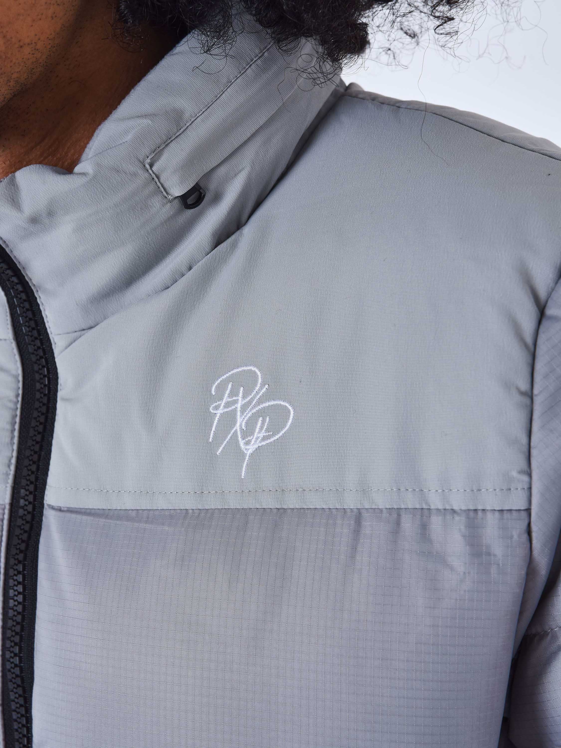 Panel padded jacket-6