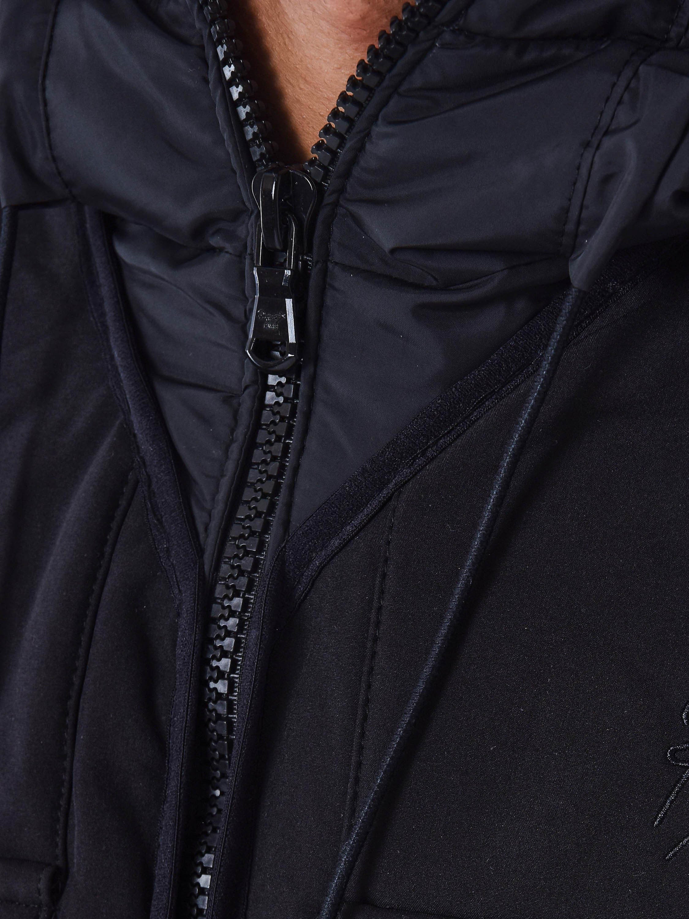 Two-tone sleeveless puffer jacket-6