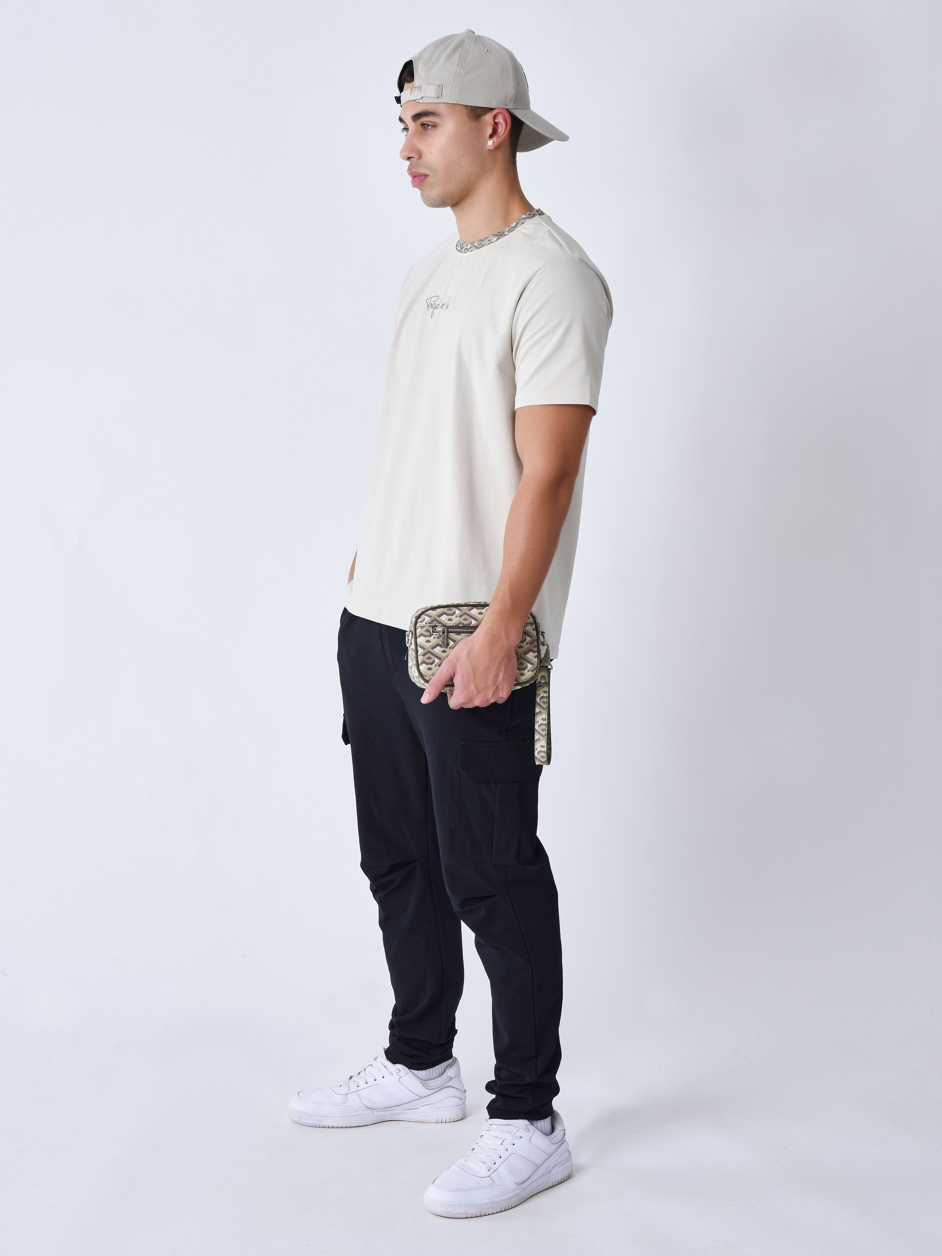 Tricou clasic cu guler Graphic Gaze-4
