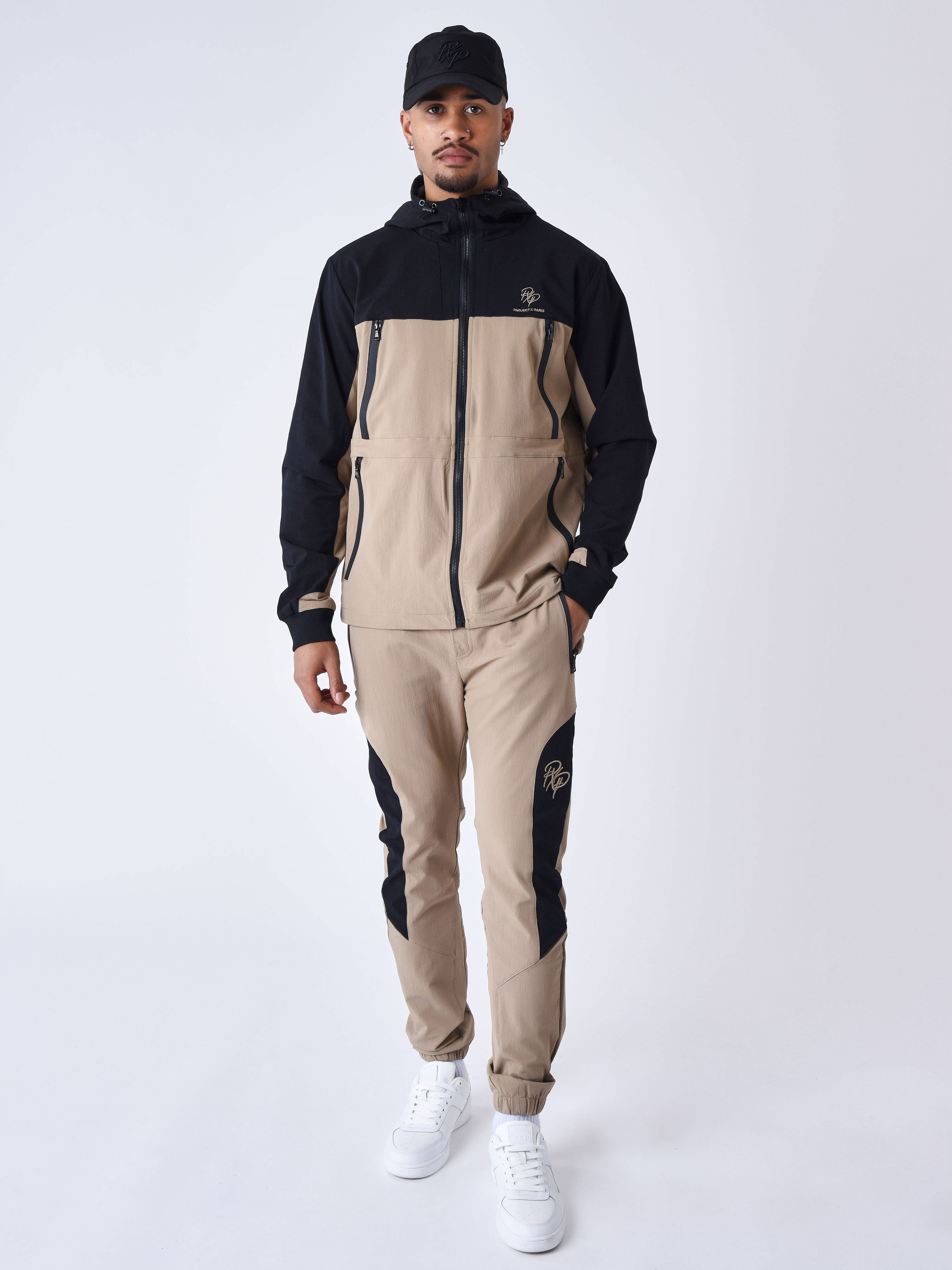 Bas de jogging techwear Bi-color-1