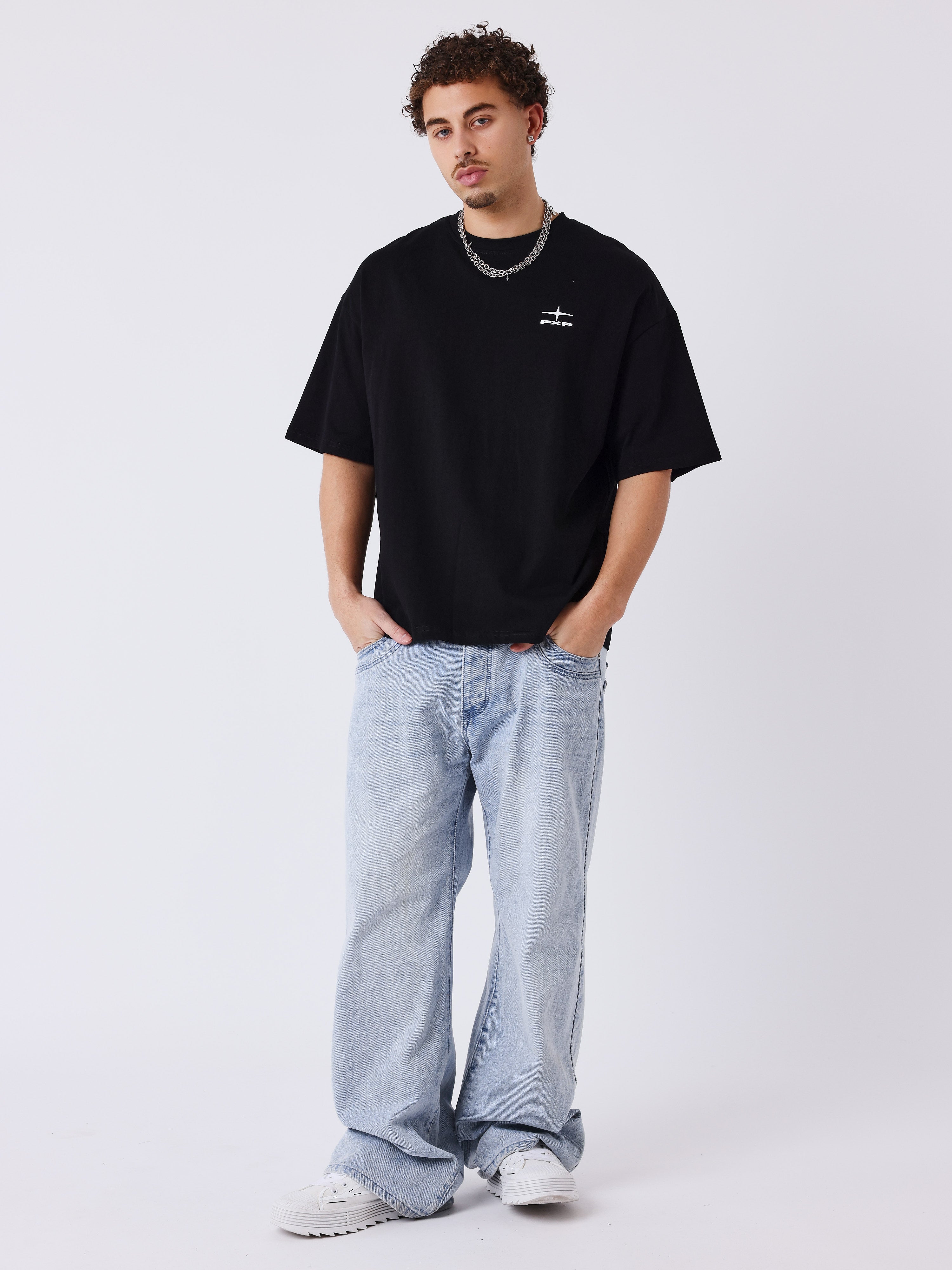 T-shirt boxy Essentials-5