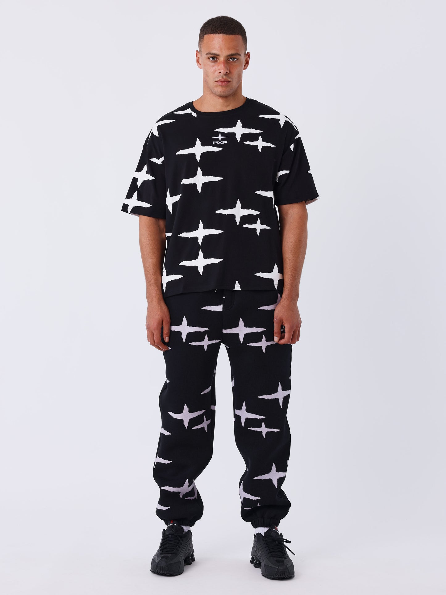 T-shirt com estampa total Polaris brush