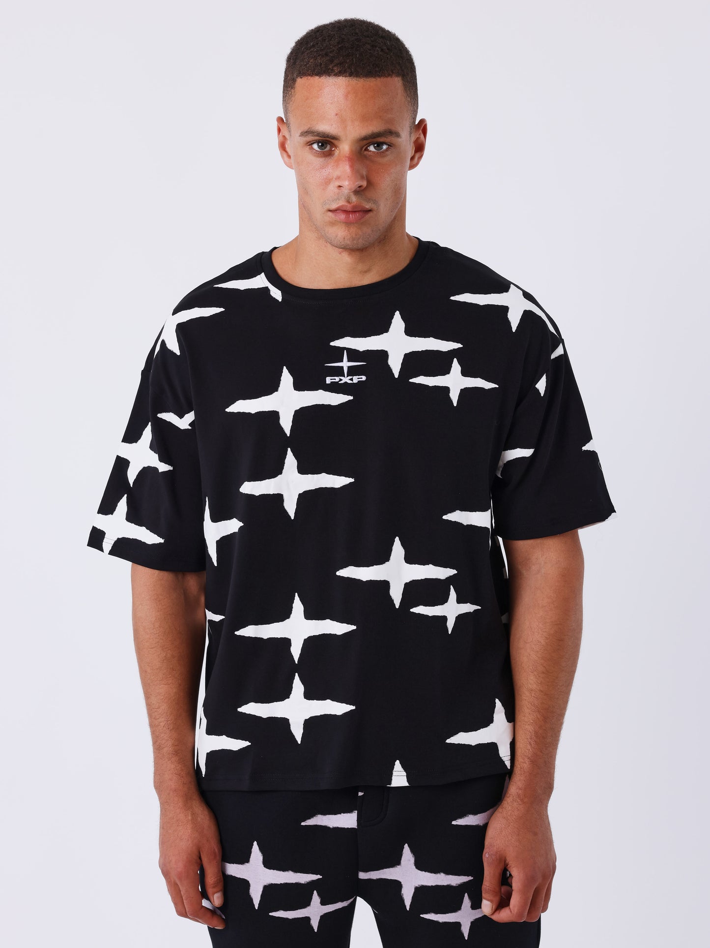 T-shirt com estampa total Polaris brush