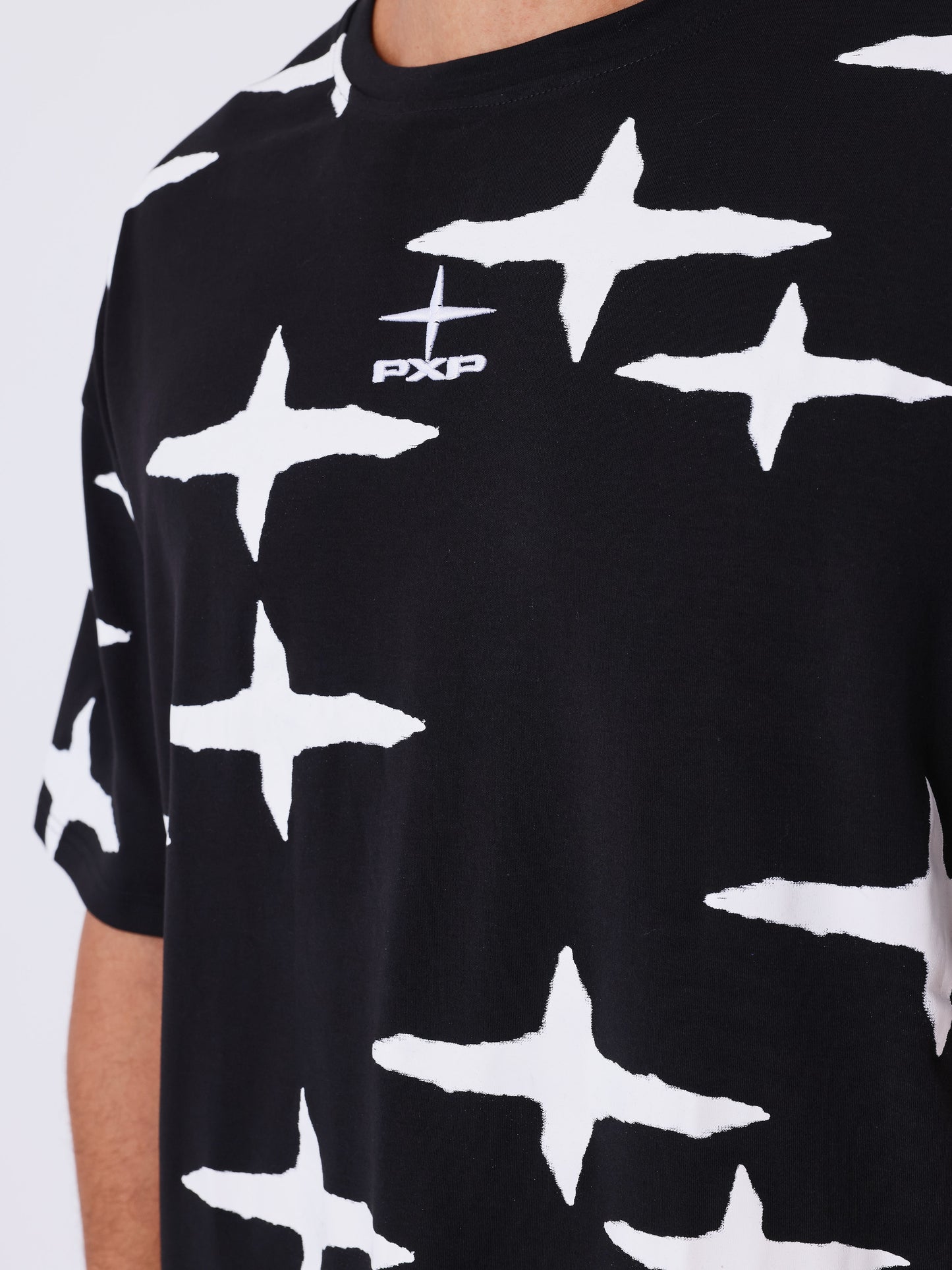 T-shirt com estampa total Polaris brush