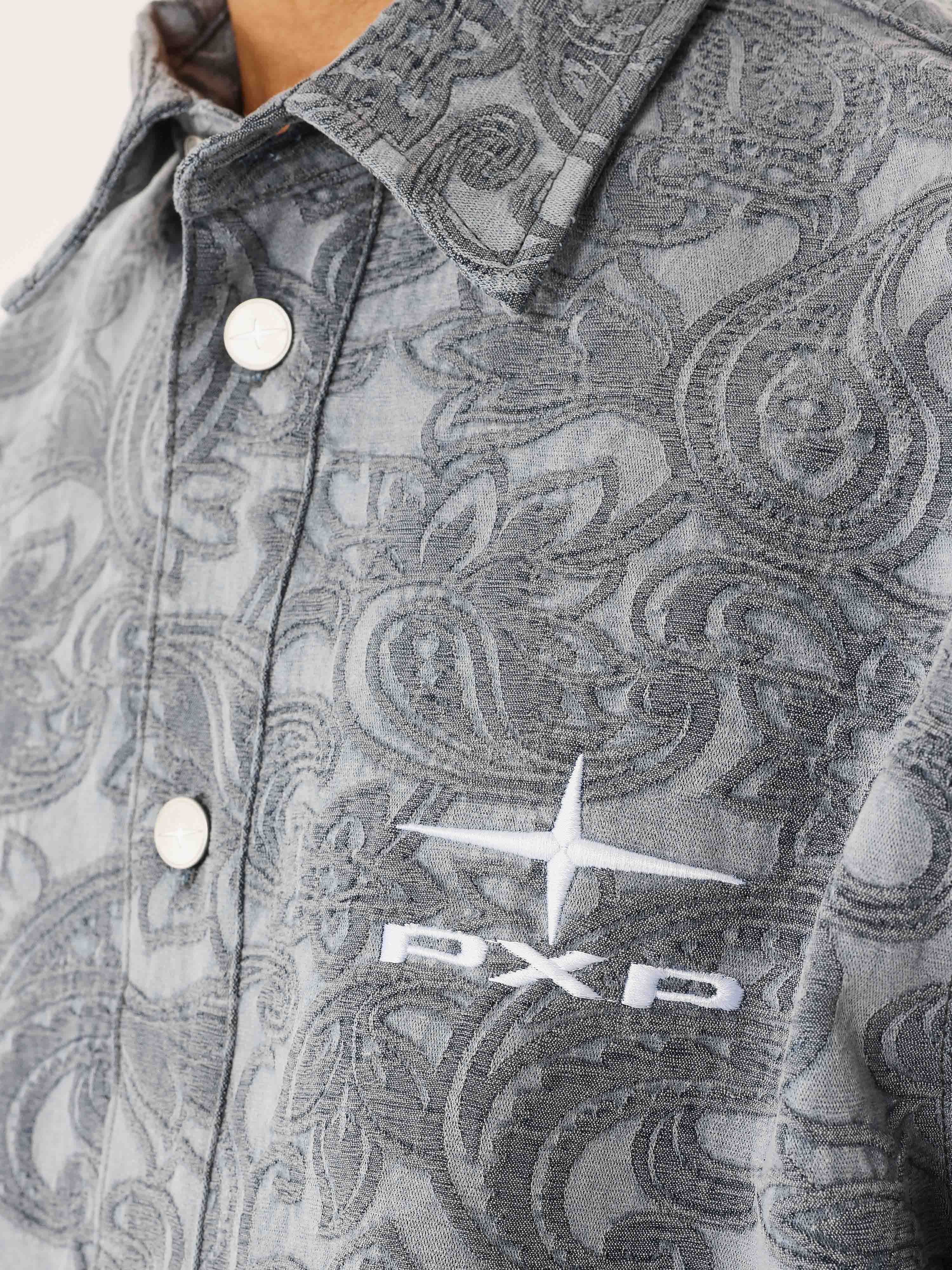 Kalash x PXP bandana patterned shirt-4