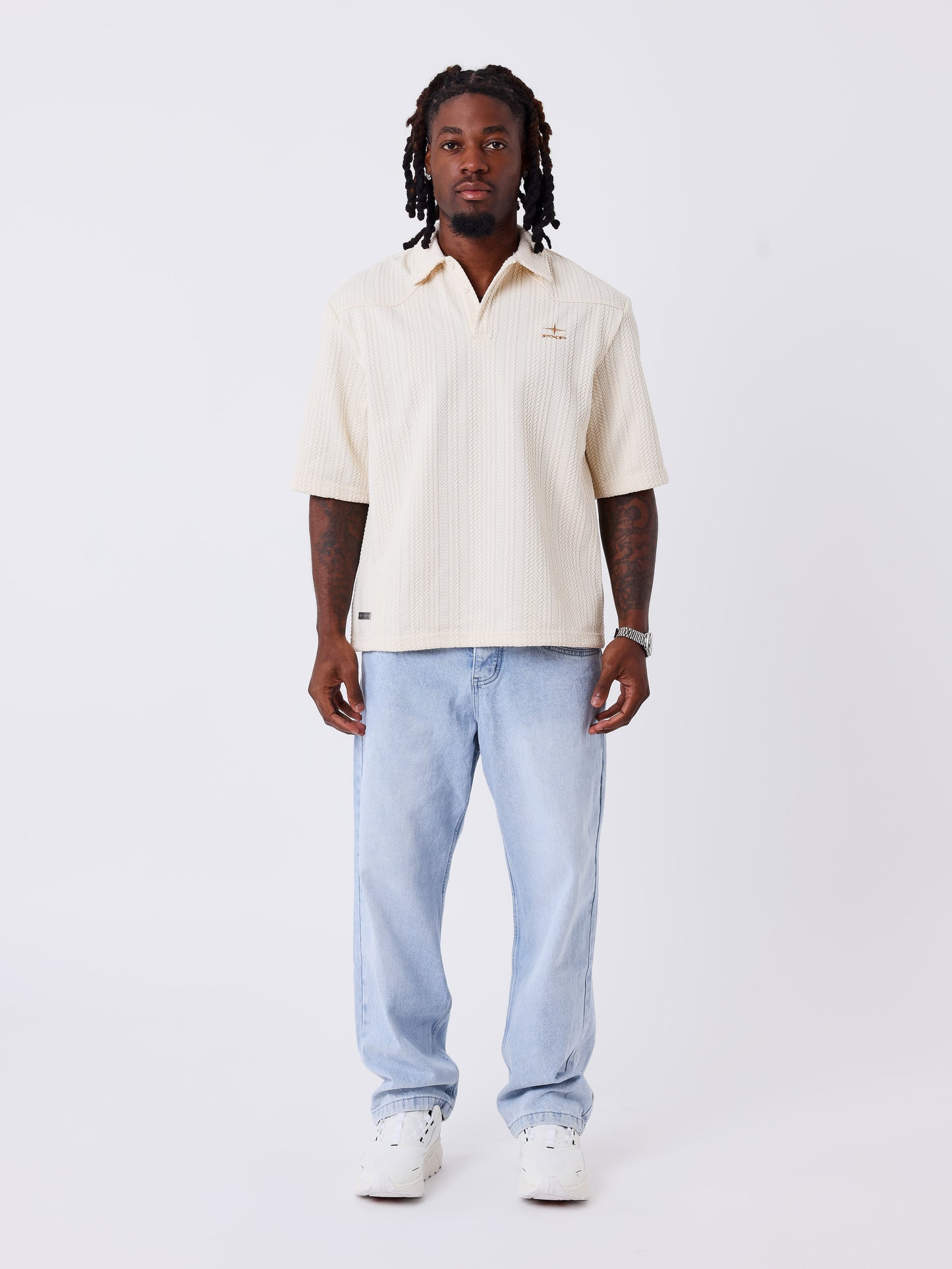 Textured polo