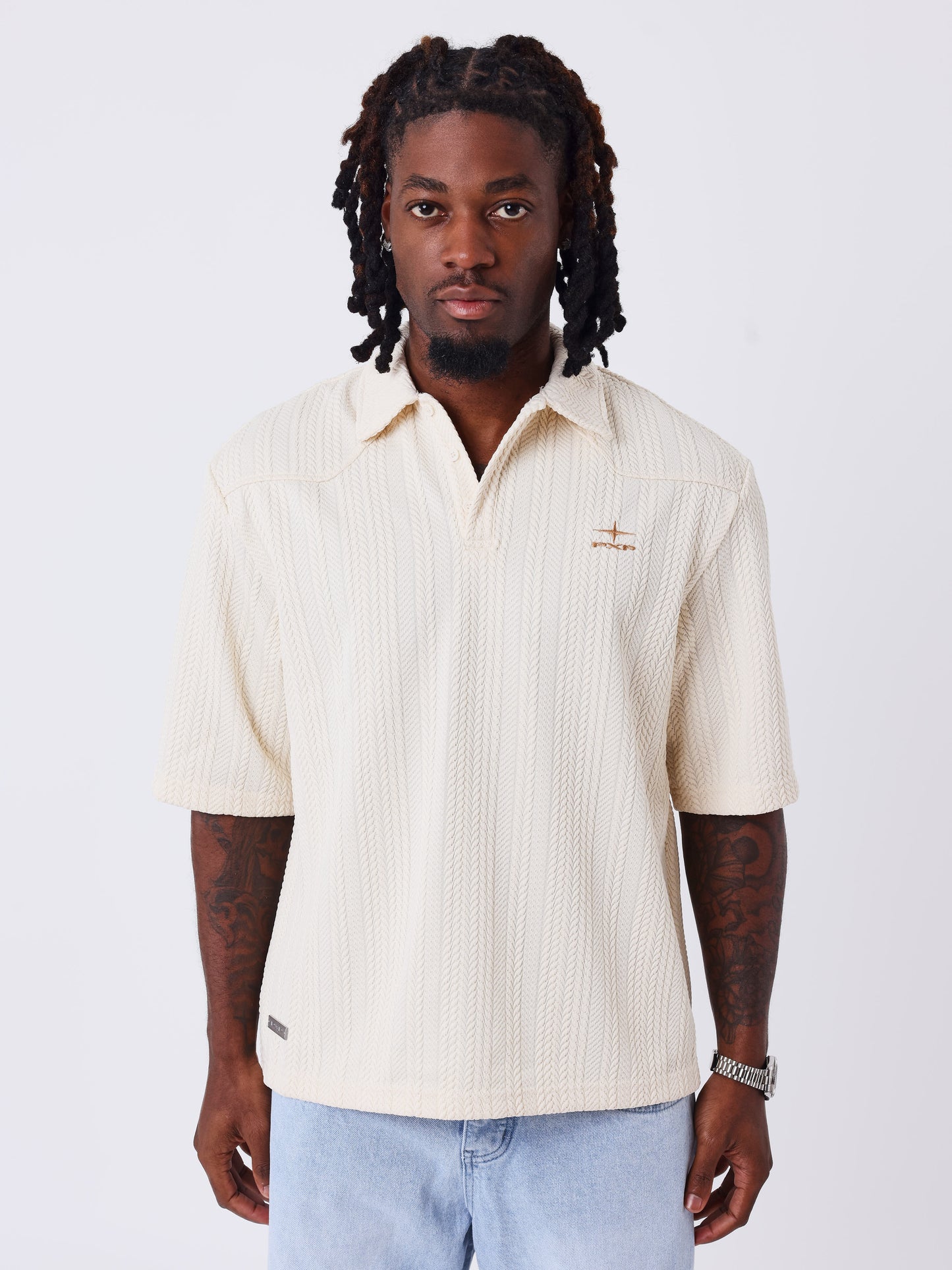 Textured polo
