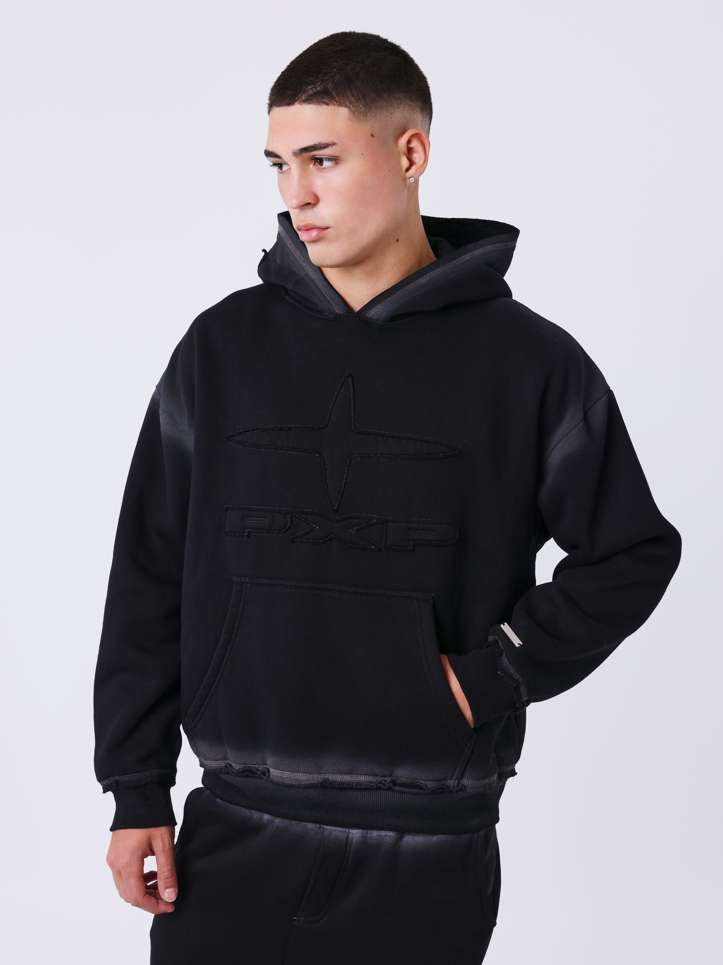 Sweat à capuche Faded-1