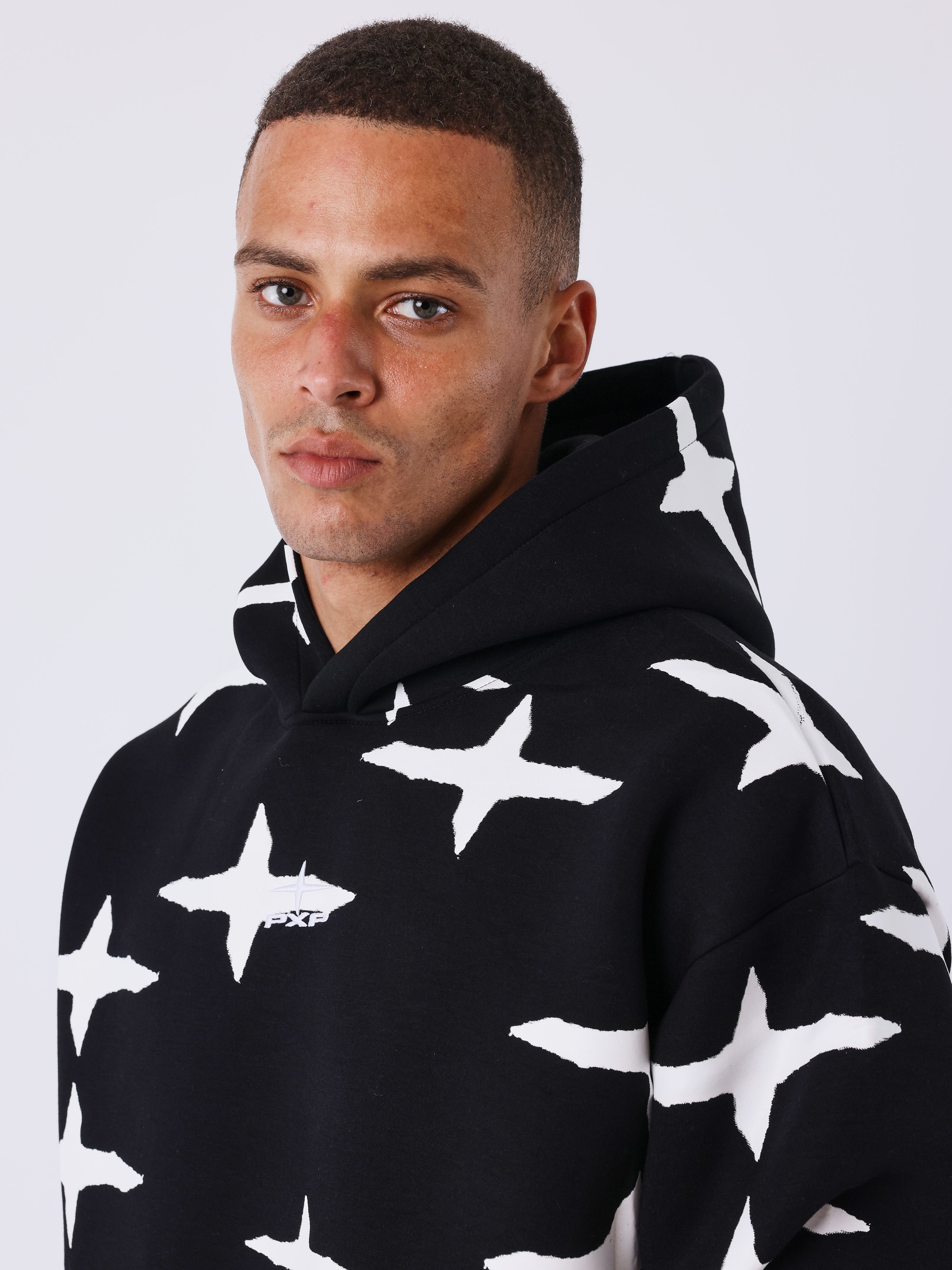 Moletom com capuz all over Polaris brush-3