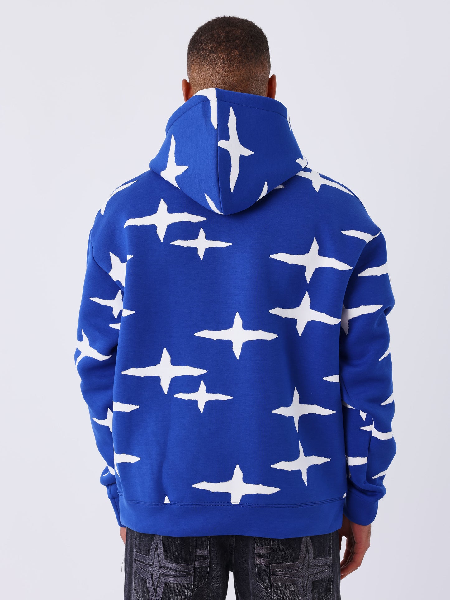 Sudadera con capucha all over Polaris brush
