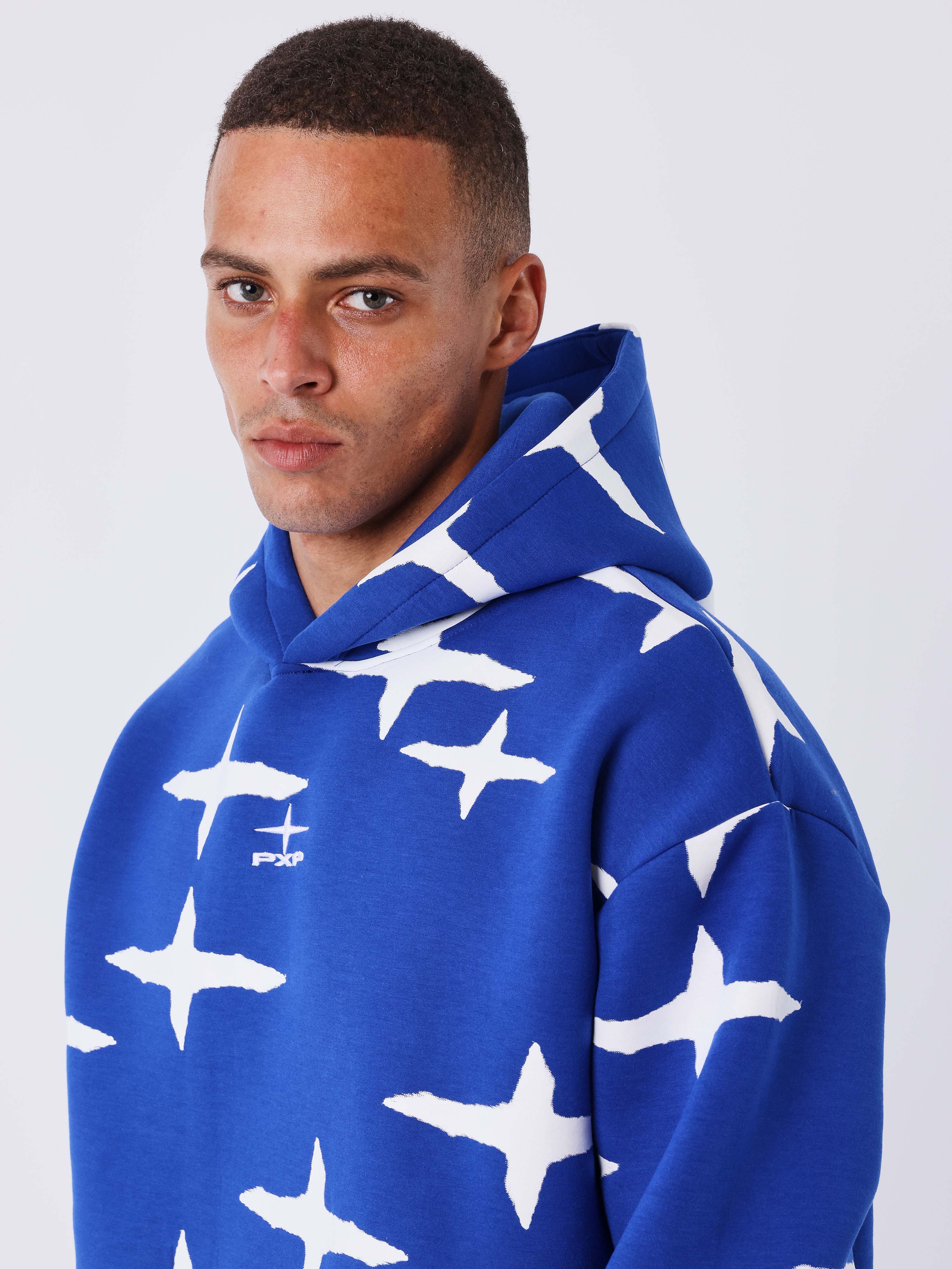 Sudadera con capucha all over Polaris brush-3