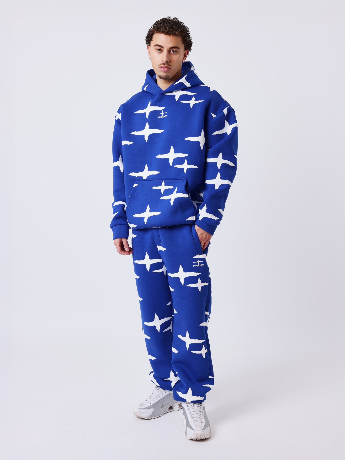 Polaris Brush Allover Kapuzenpullover