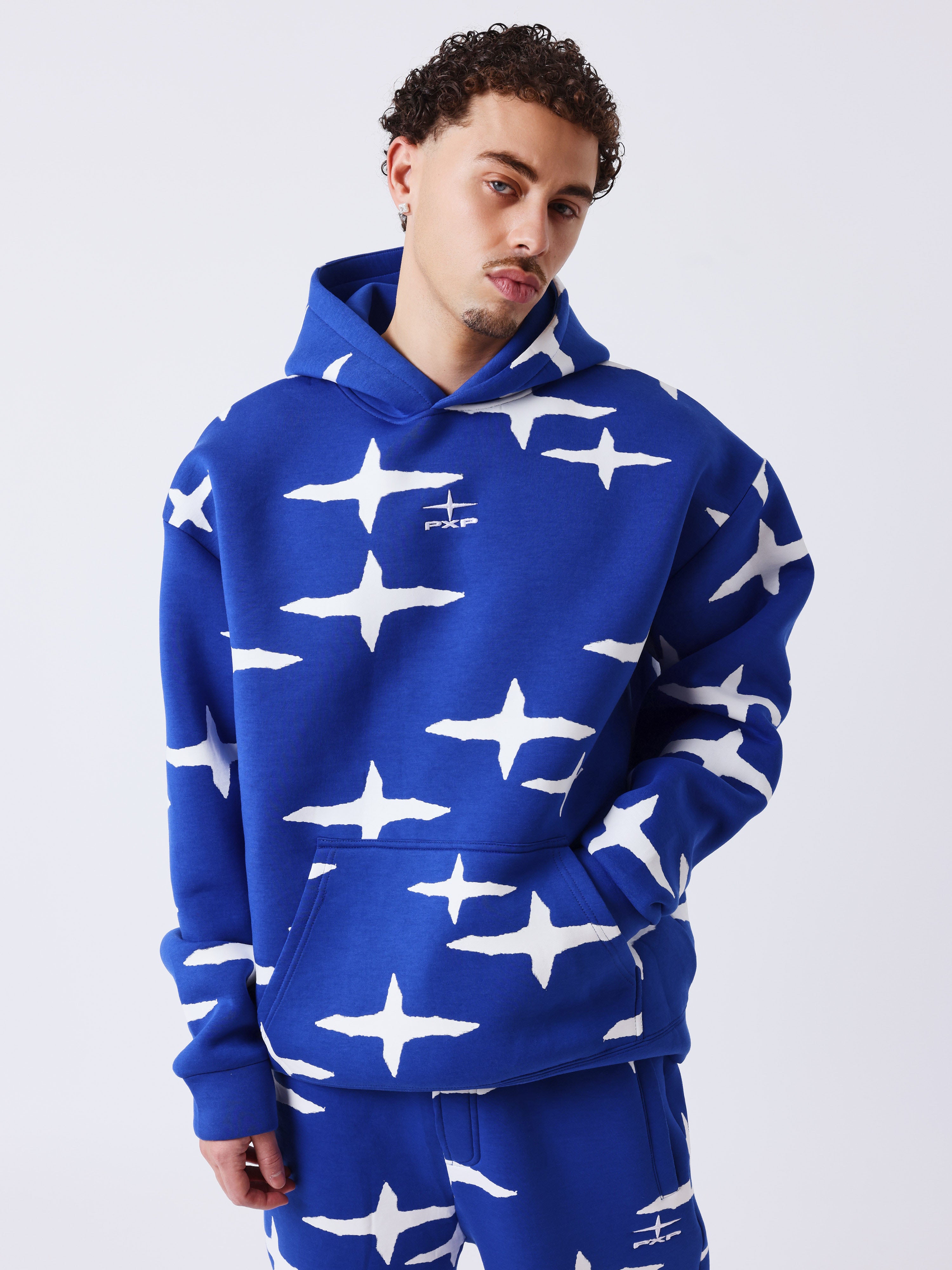 Polaris Brush Allover Kapuzenpullover-1