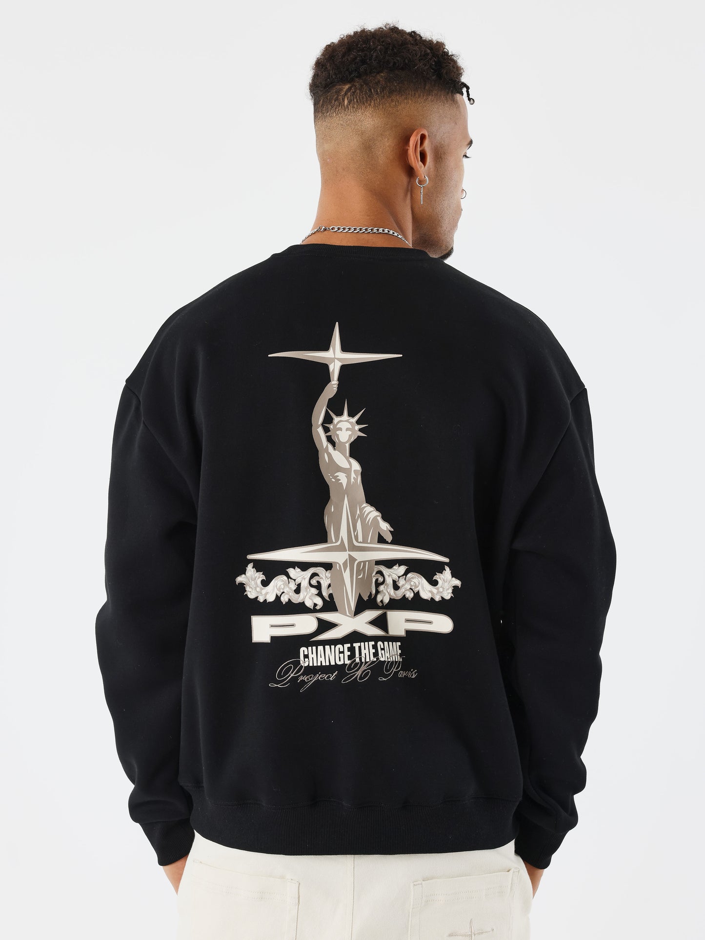 Sweat col rond Déité