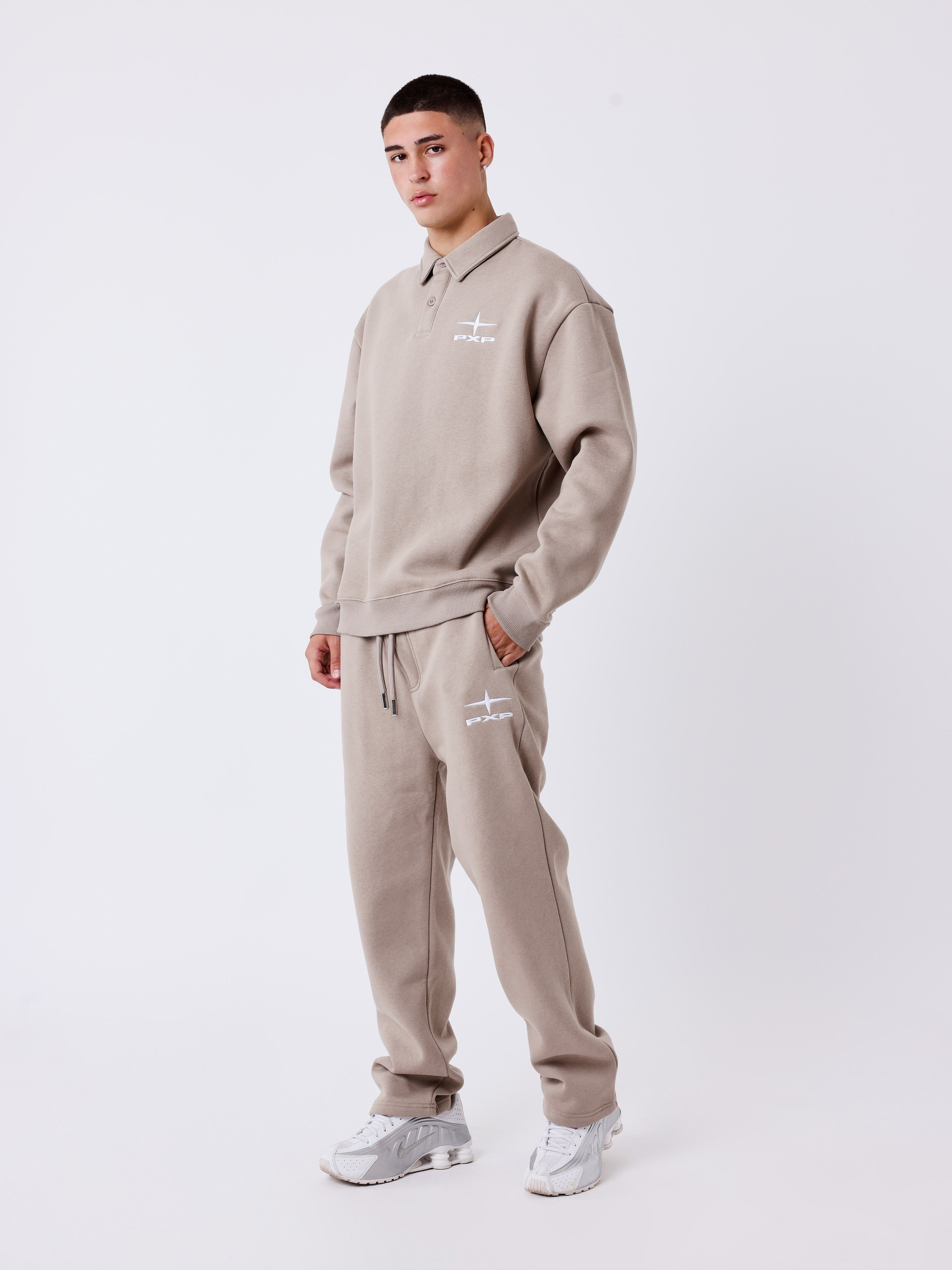 Essentials Polo collar sweatshirt-5