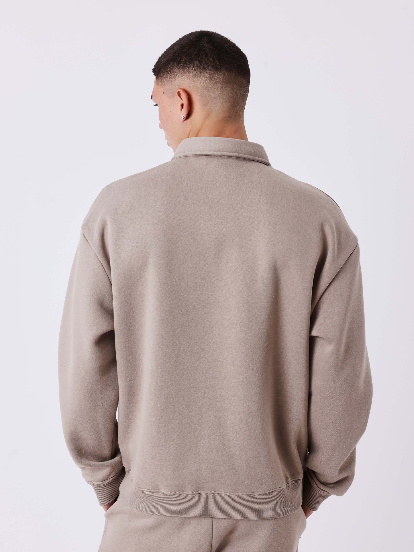Essentials Polo collar sweatshirt
