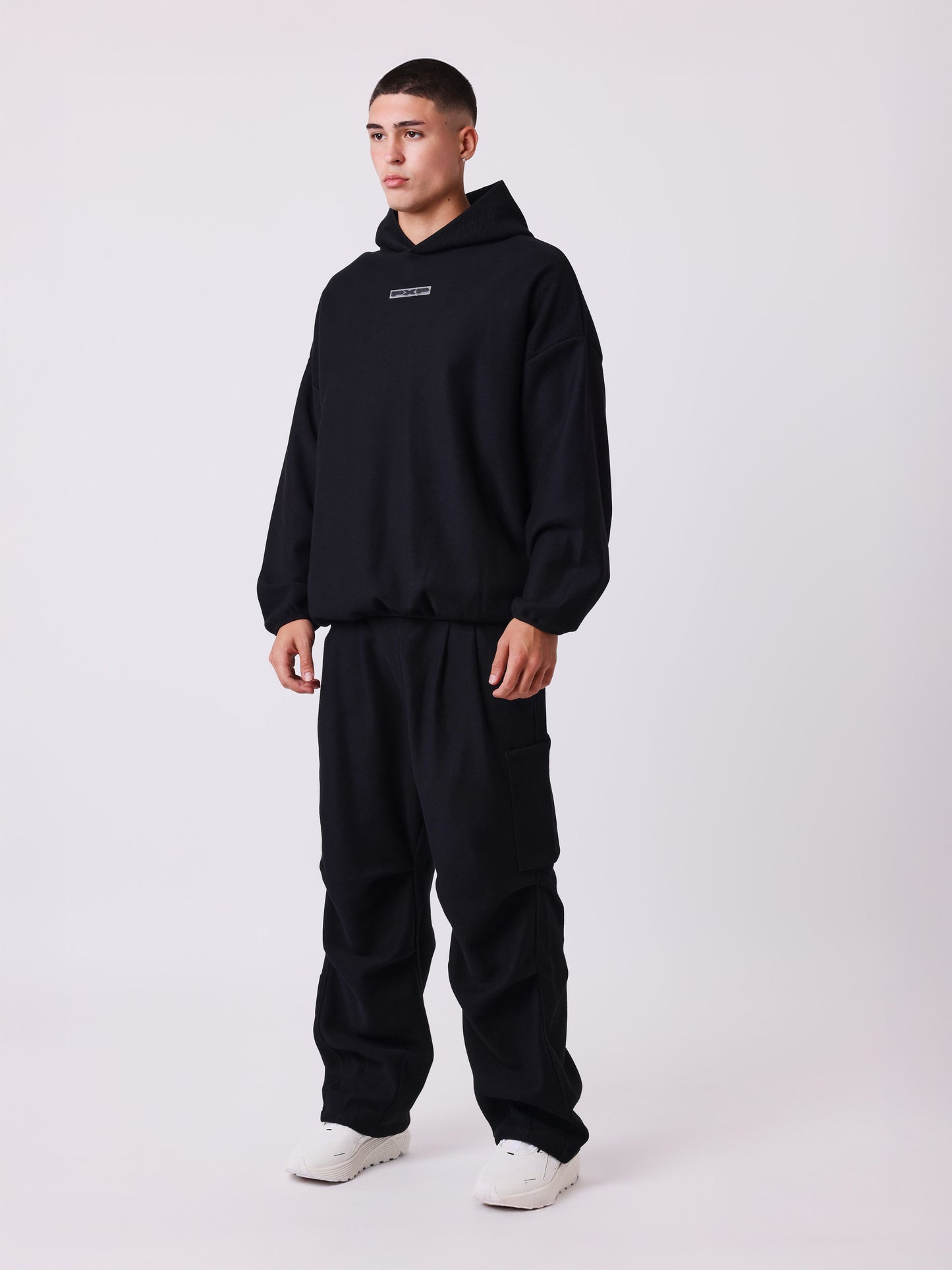 Sweat à capuche ample oversize