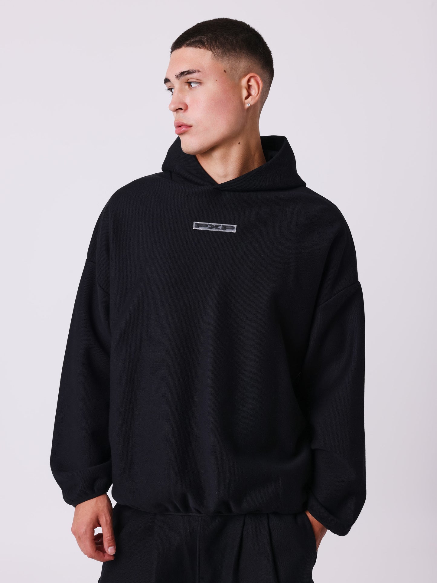 Sweat à capuche ample oversize