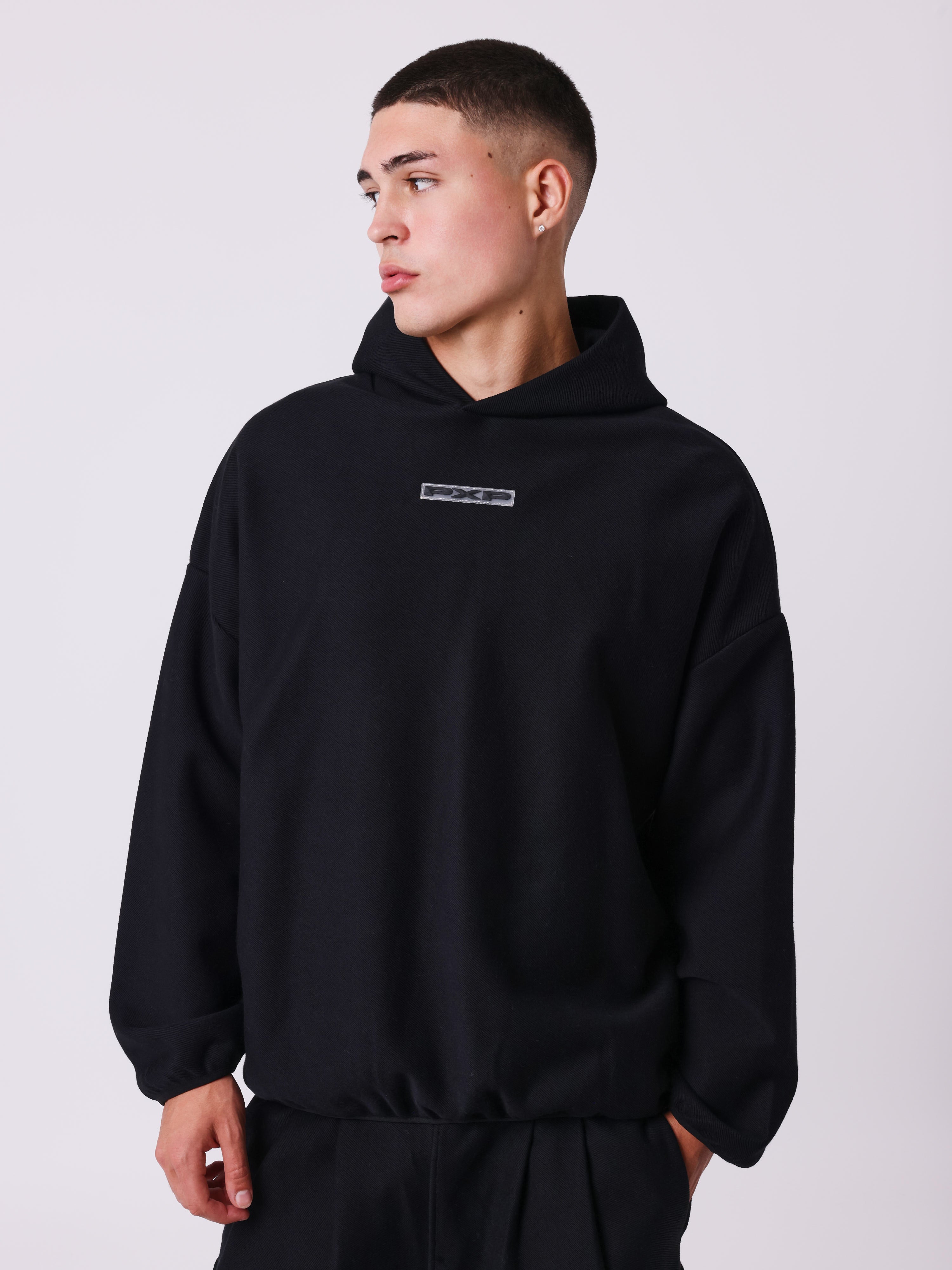 Sweat à capuche ample oversize-1