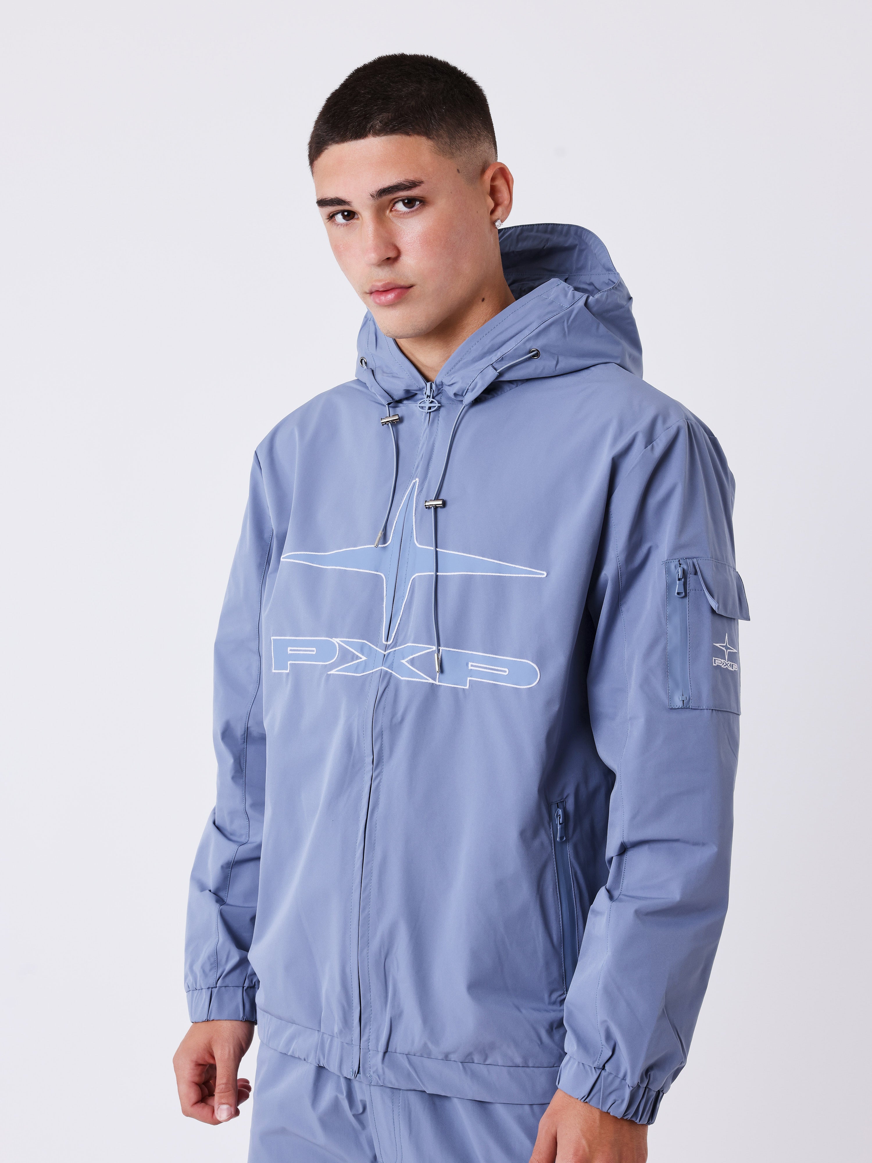 Chaqueta con cremallera y capucha adventure-1
