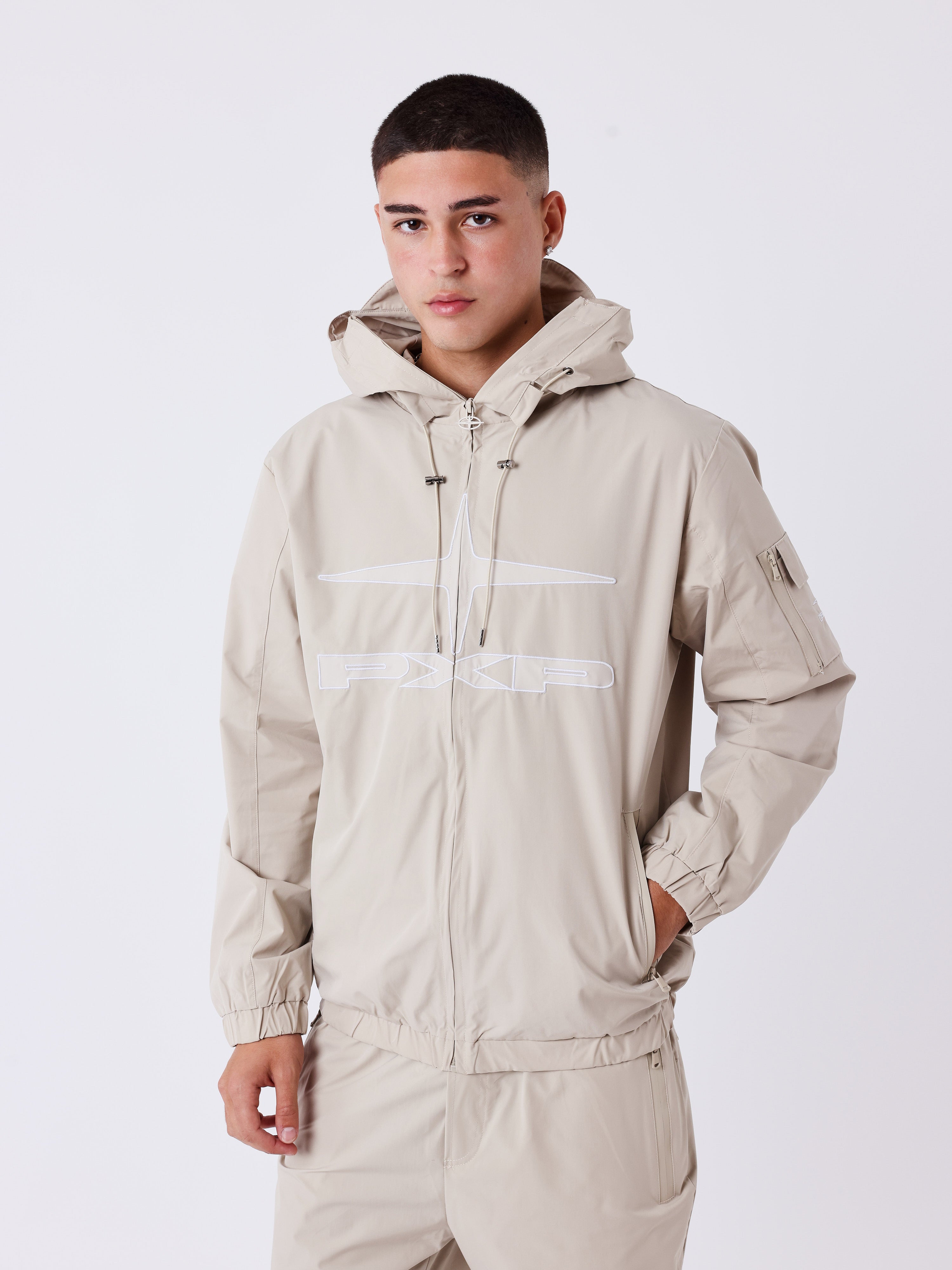 Chaqueta con cremallera y capucha adventure-1