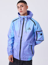 Blouson techwear thermoreactif Bleu