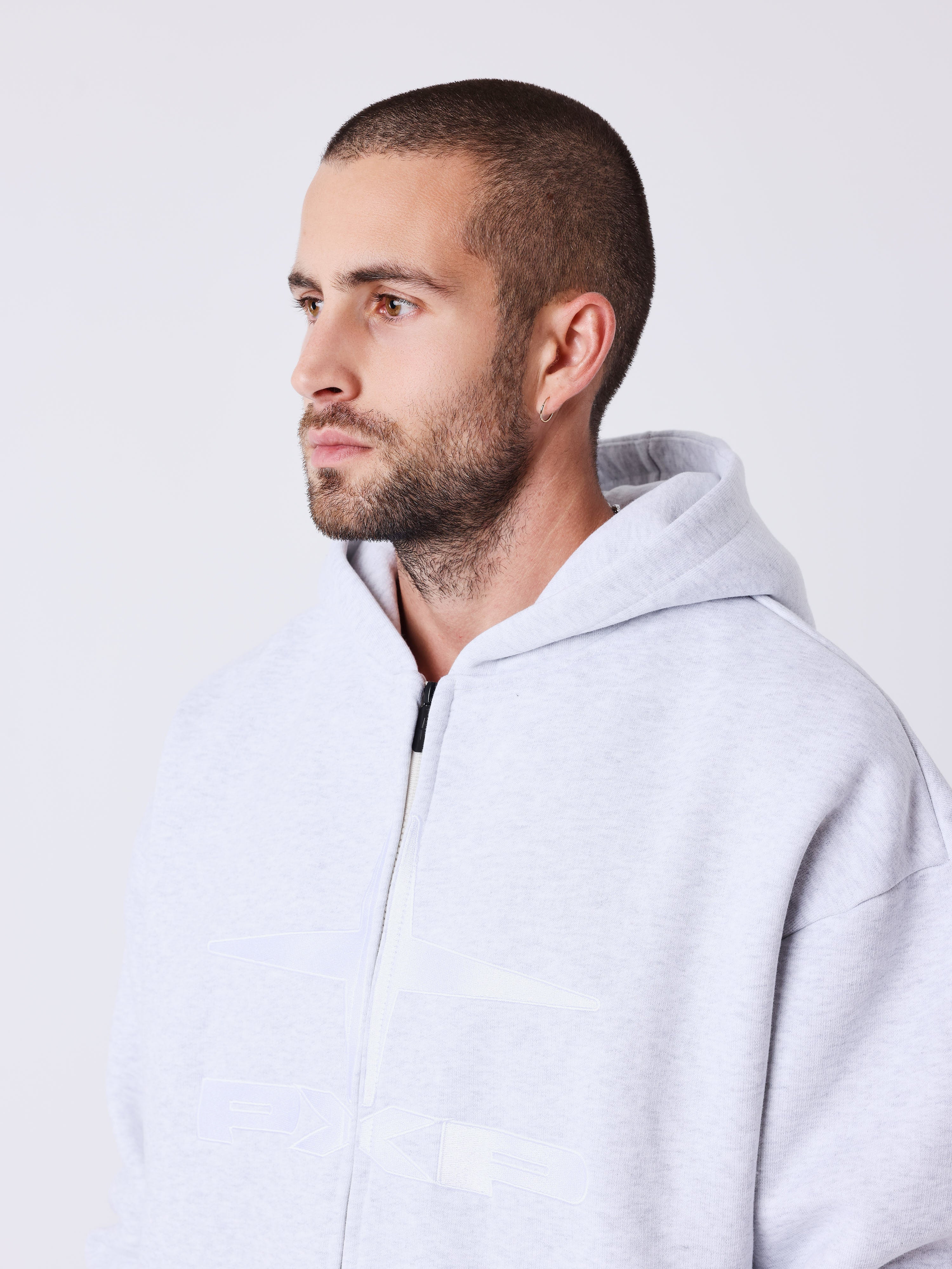 Reißverschluss Hoodie Essentials-3