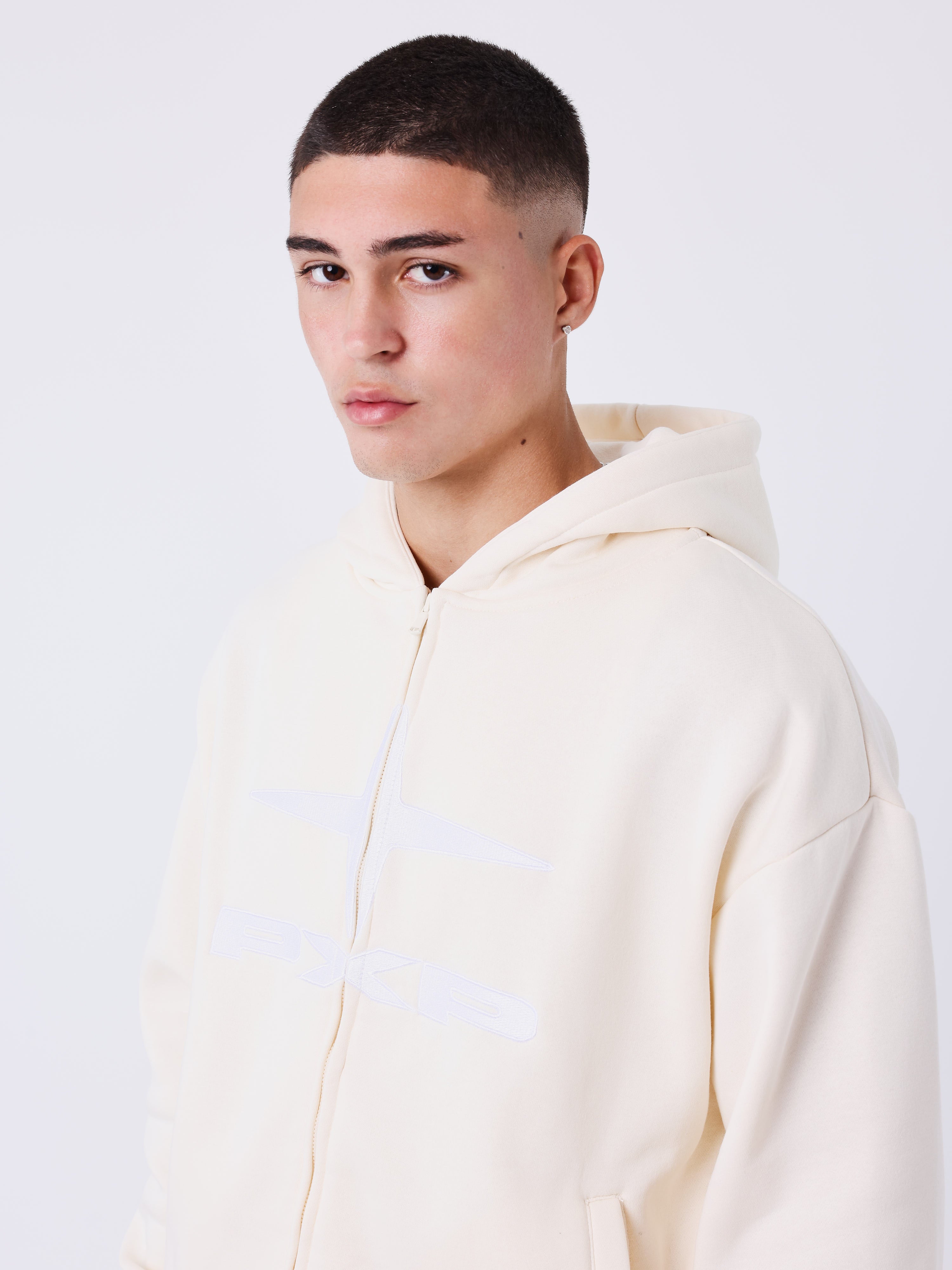 Sudadera con capucha y cremallera Essentials-3