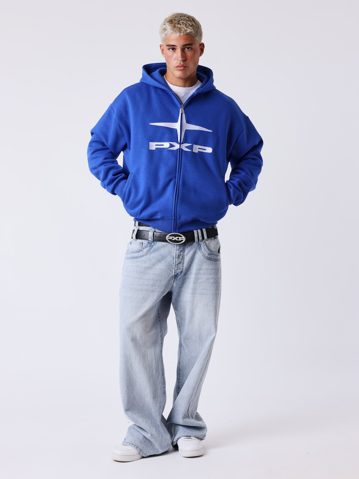 Sweat à capuche zippé Essentials