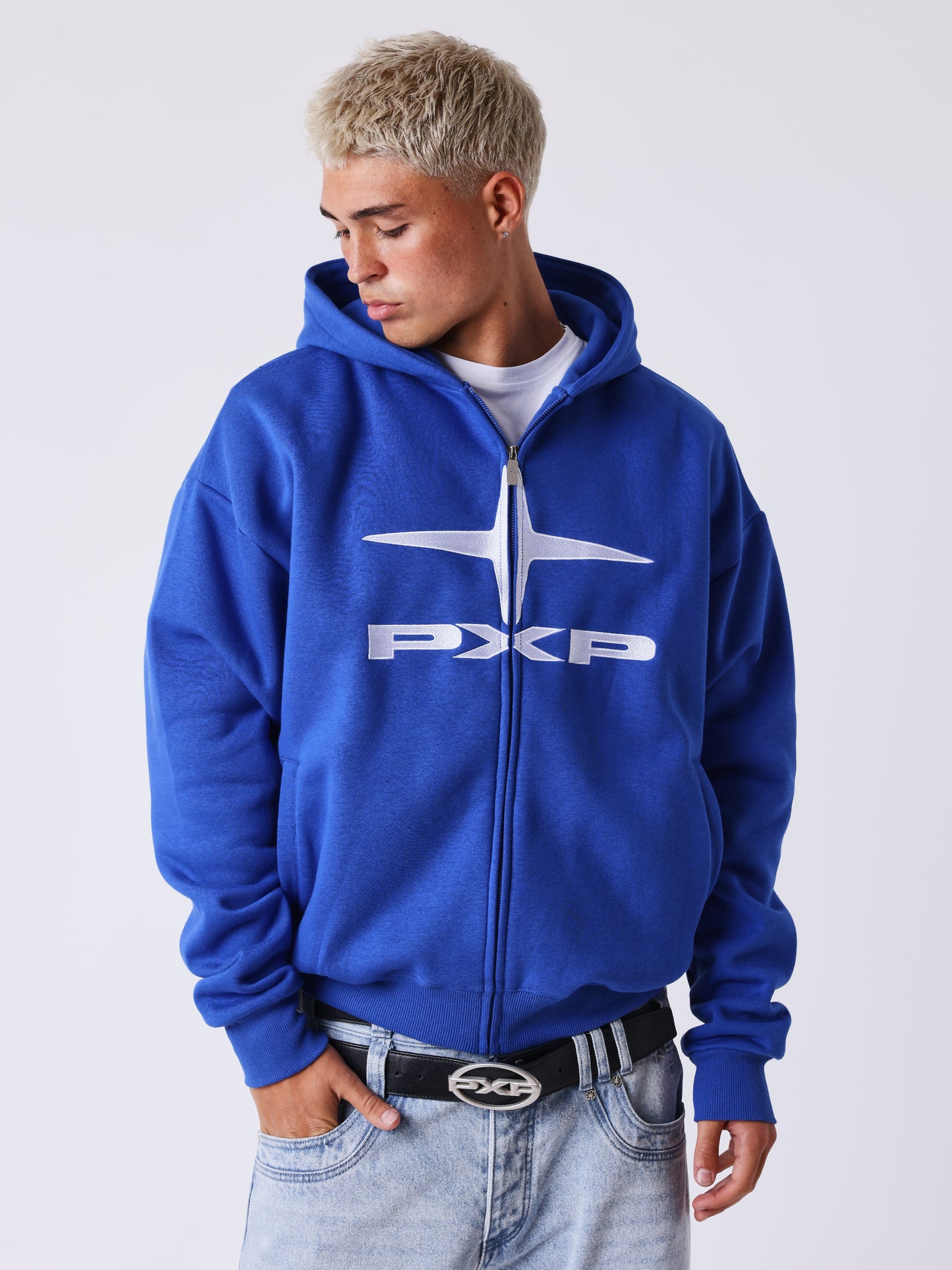 Sweat à capuche zippé Essentials