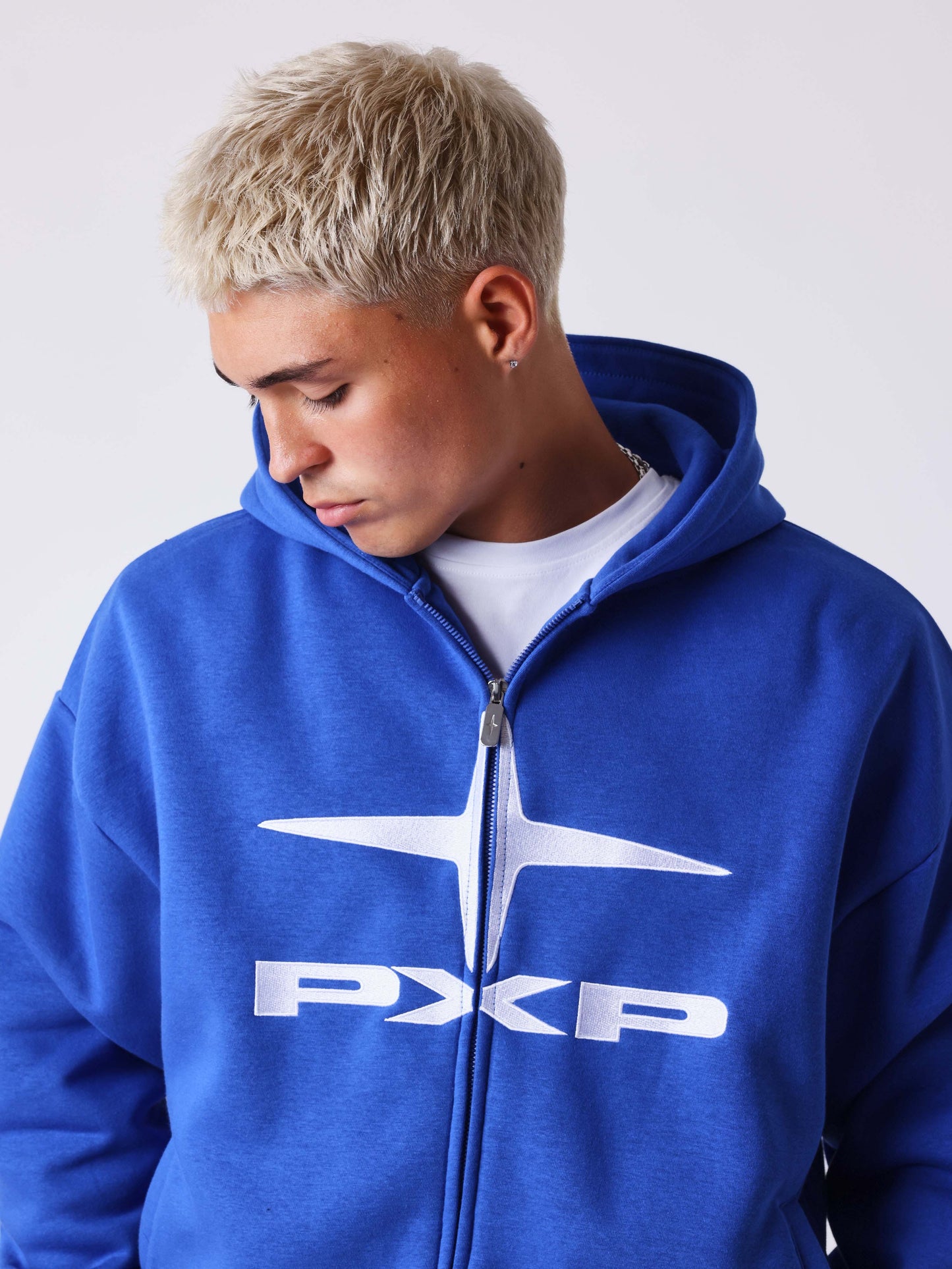 Sweat à capuche zippé Essentials