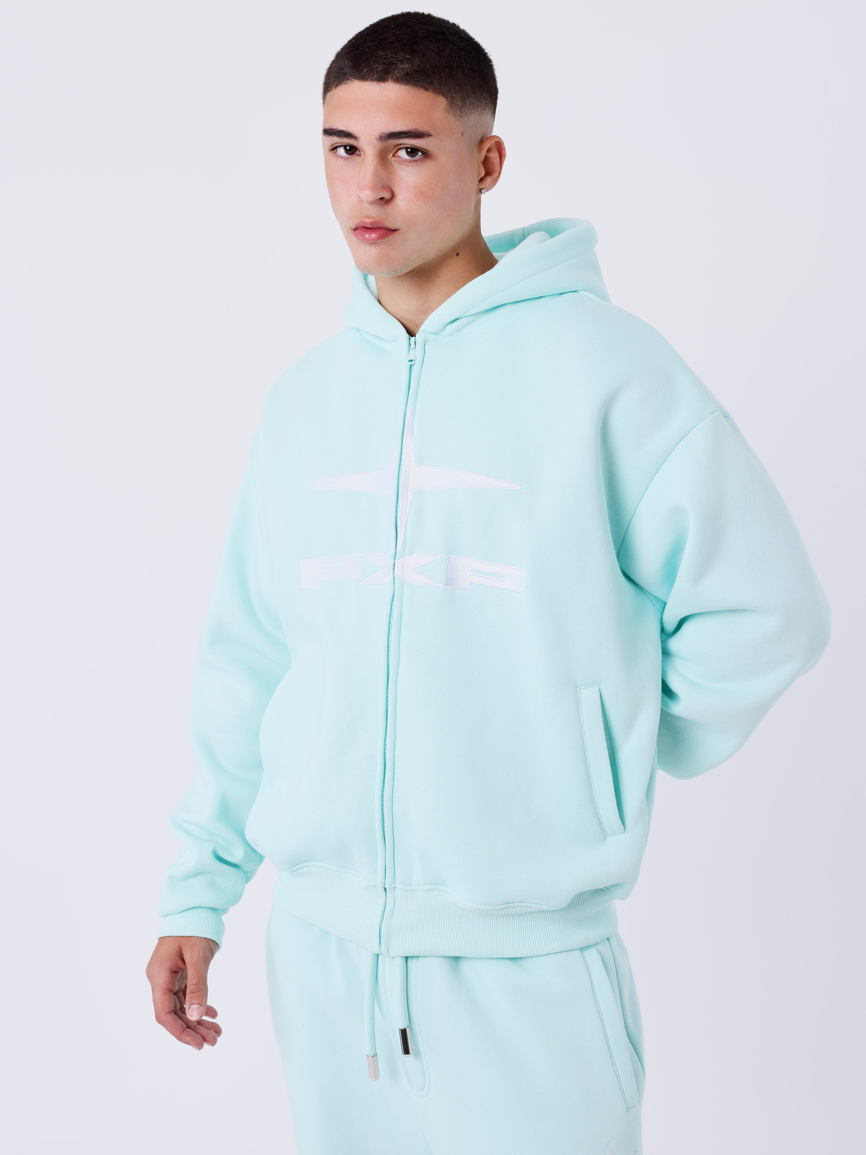 Sudadera con capucha y cremallera Essentials-1
