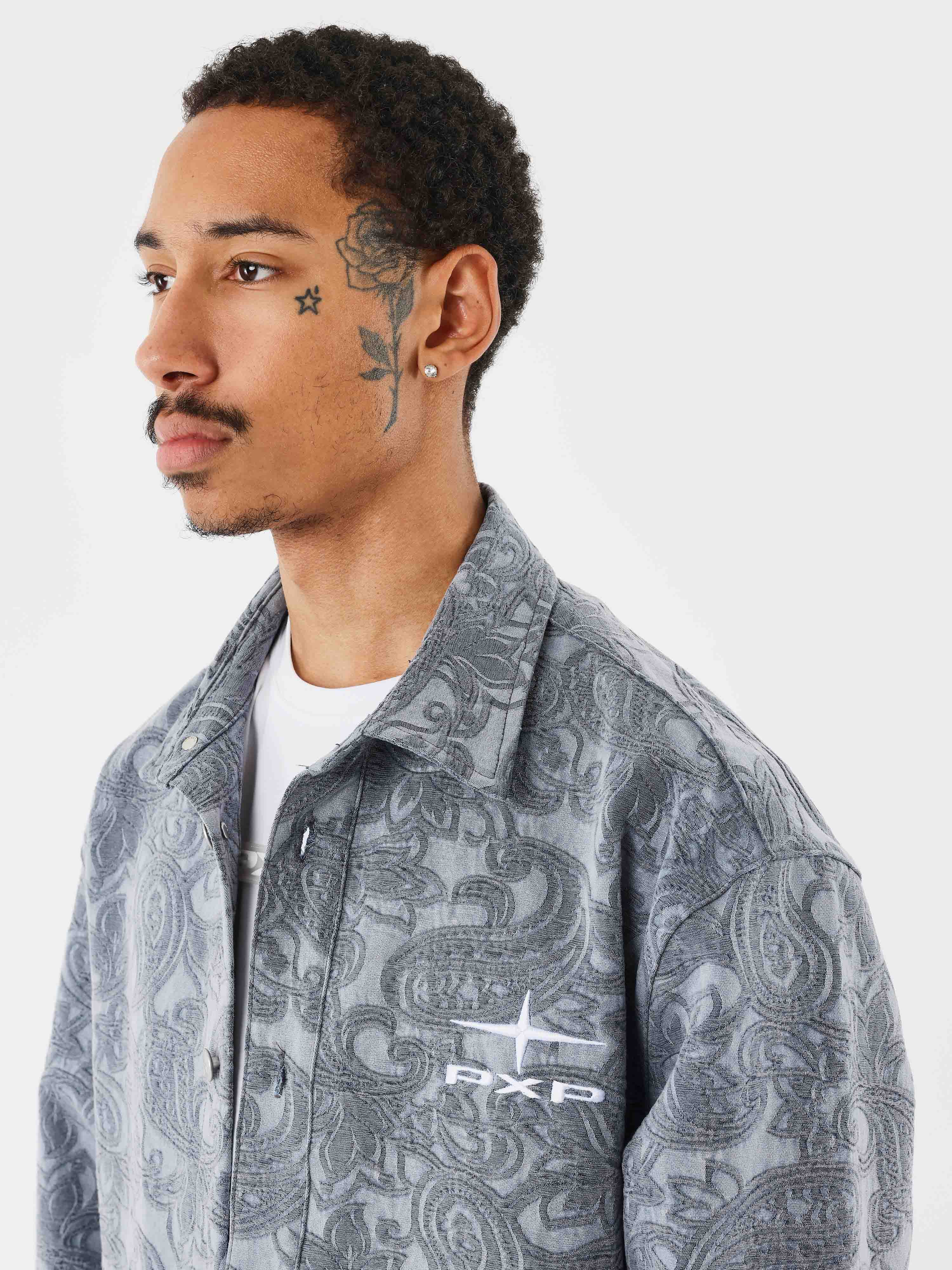 Kalash x PXP Bandana Pattern Overshirt-4