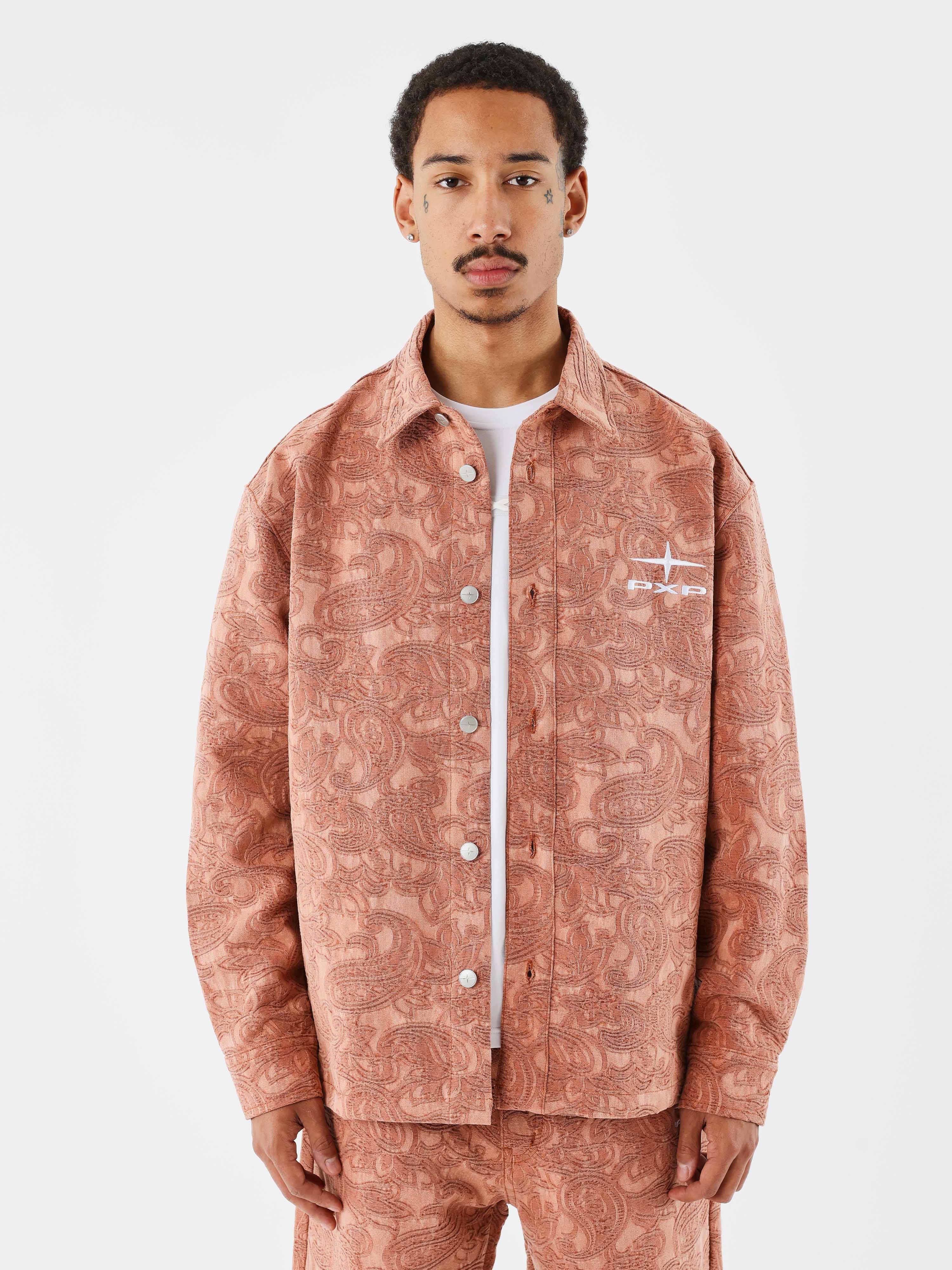Kalash x PXP Bandana-Muster Overshirt-1