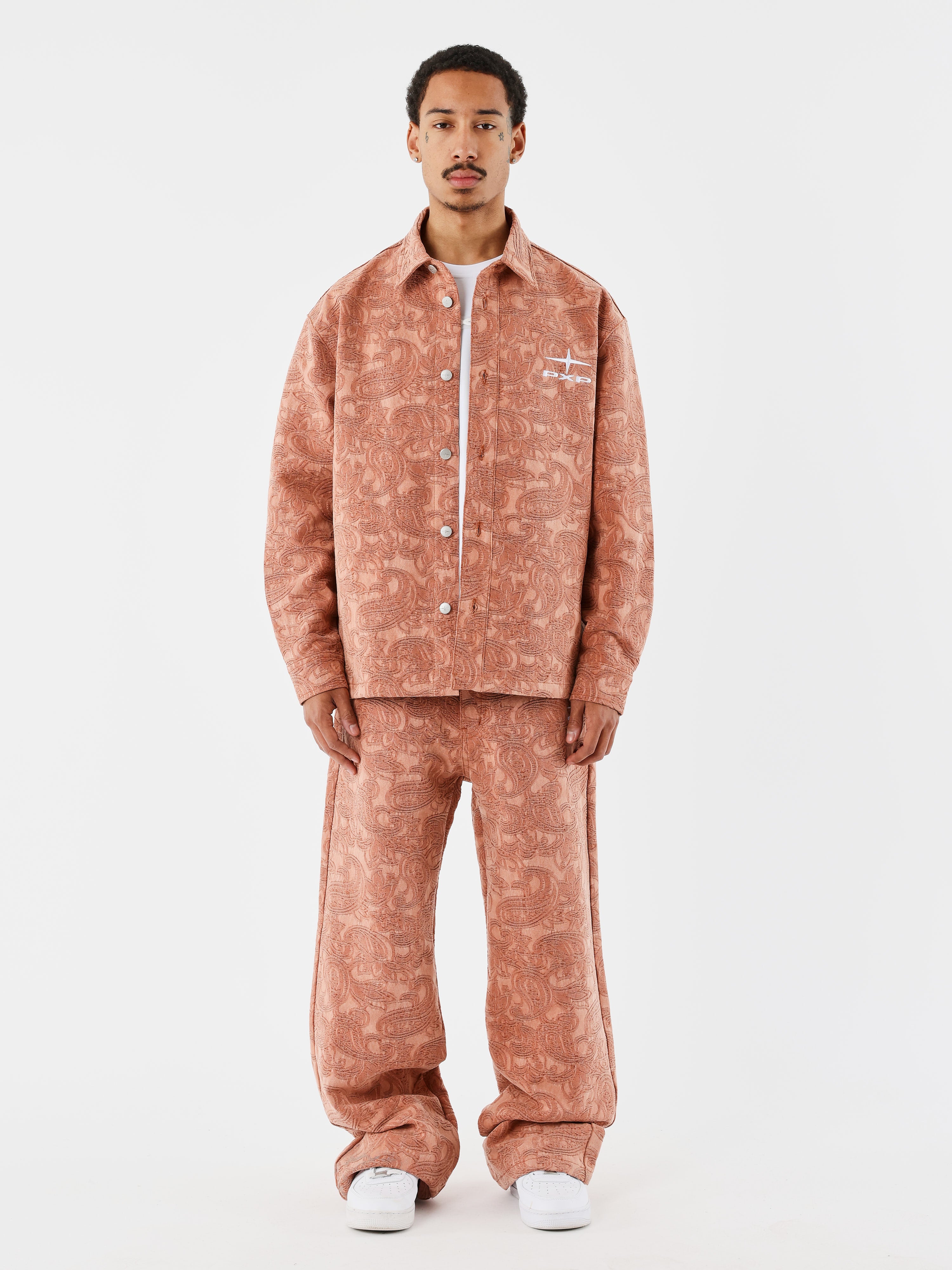 Kalash x PXP Bandana-Muster Overshirt-3