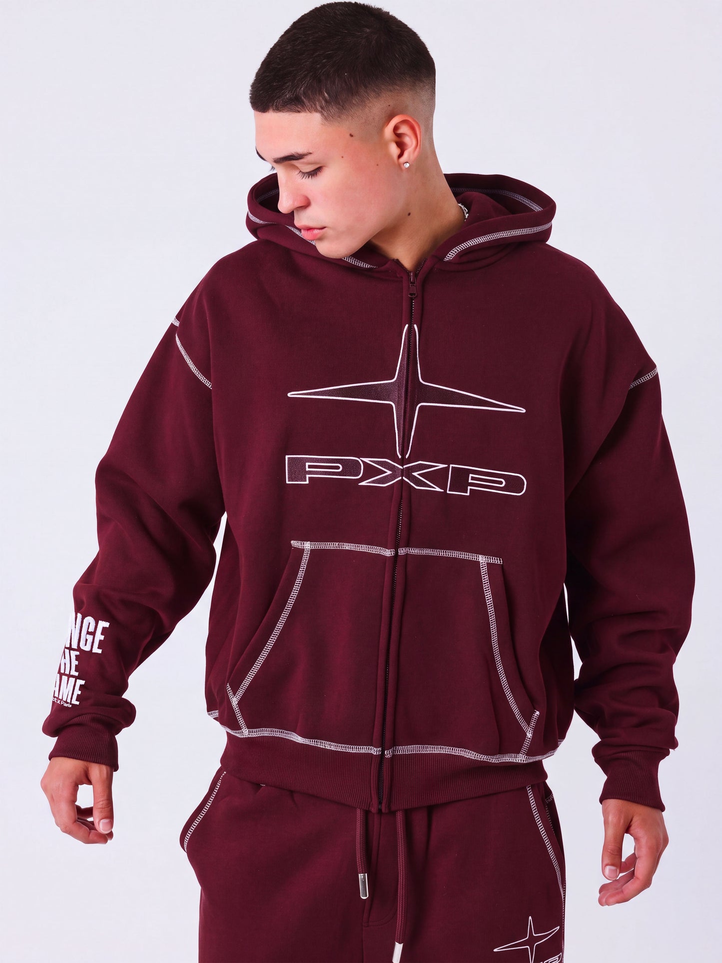 Hettejakke med glidelås Uk Drip