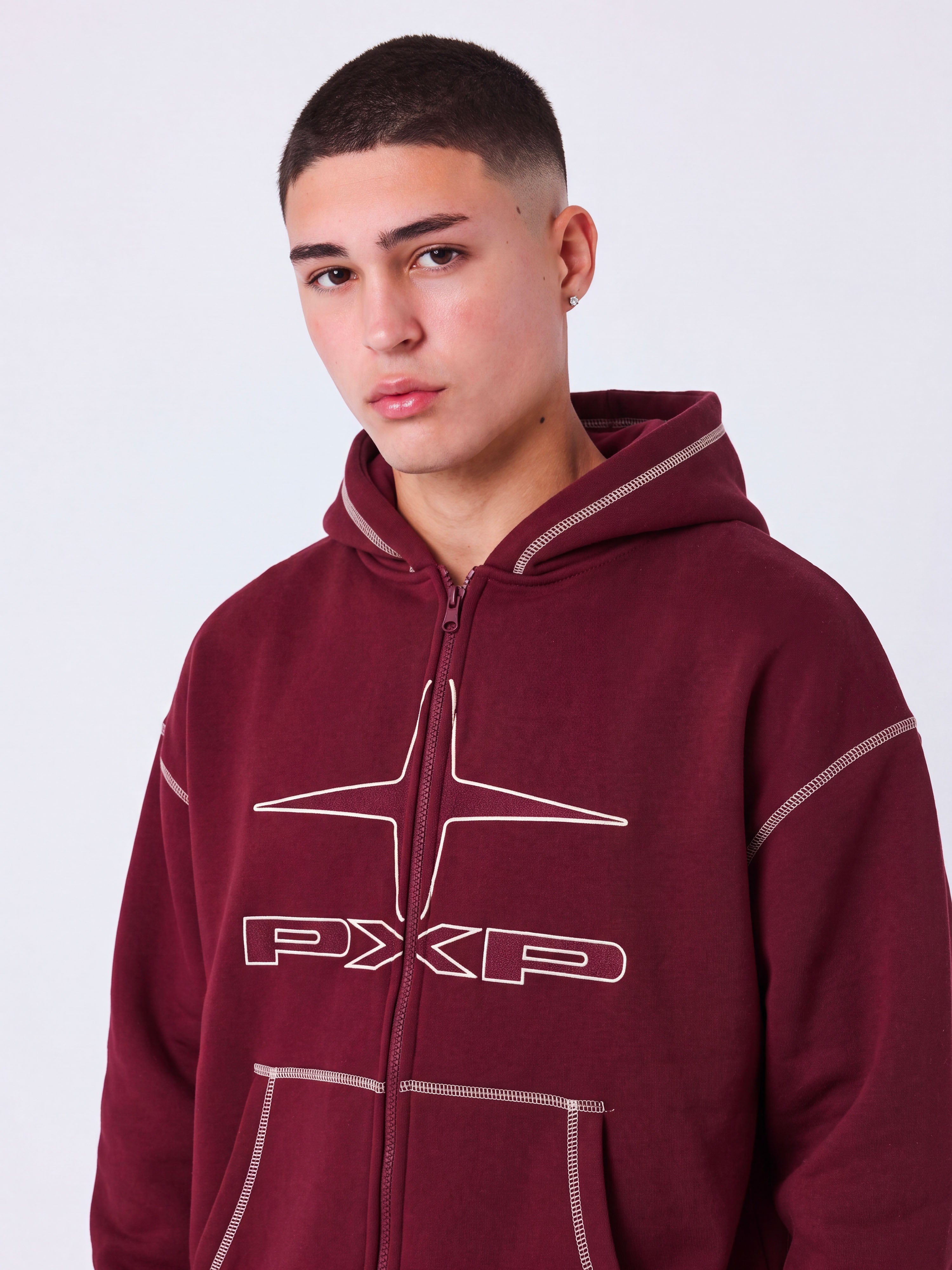 Hettejakke med glidelås Uk Drip-3