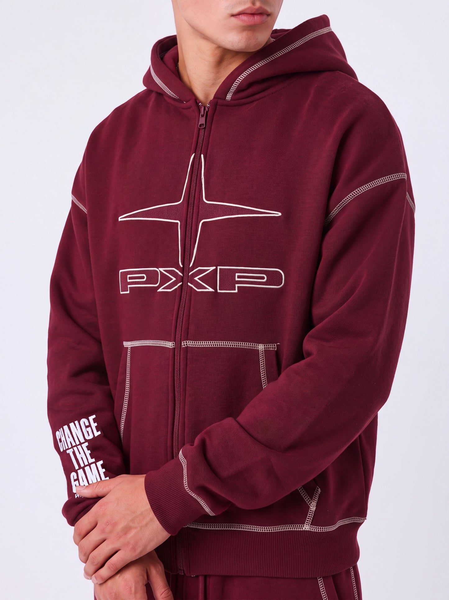Hettejakke med glidelås Uk Drip