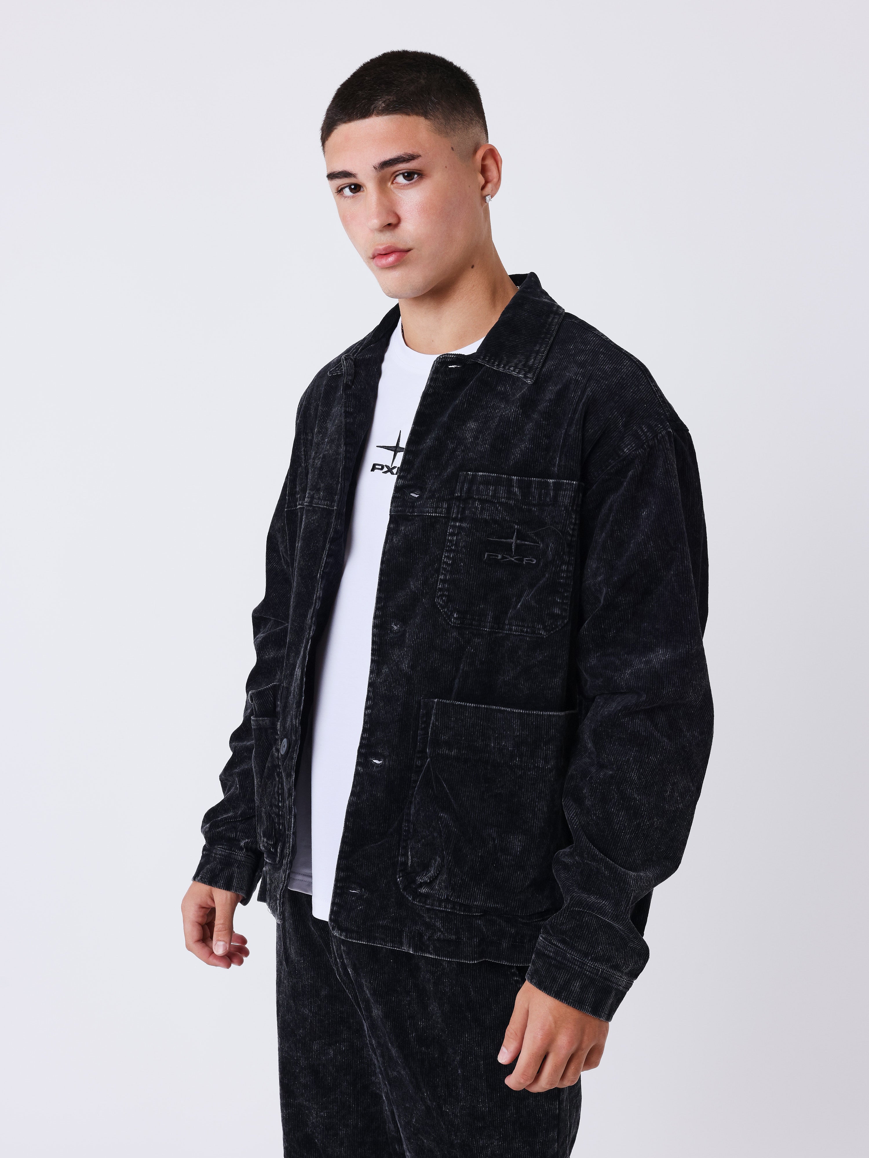 Corduroy jas-1
